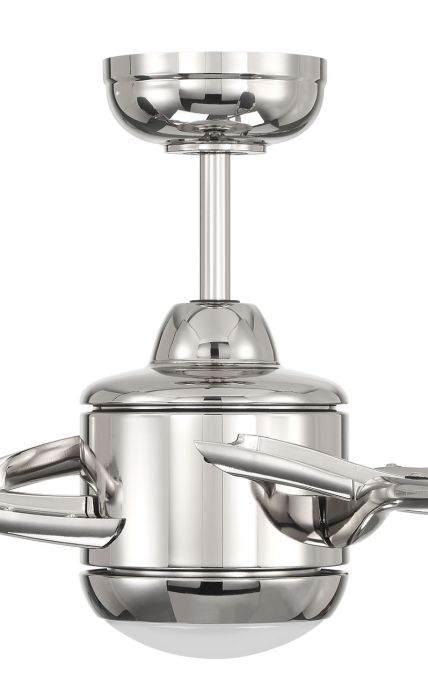 polished nickel ceiling fans