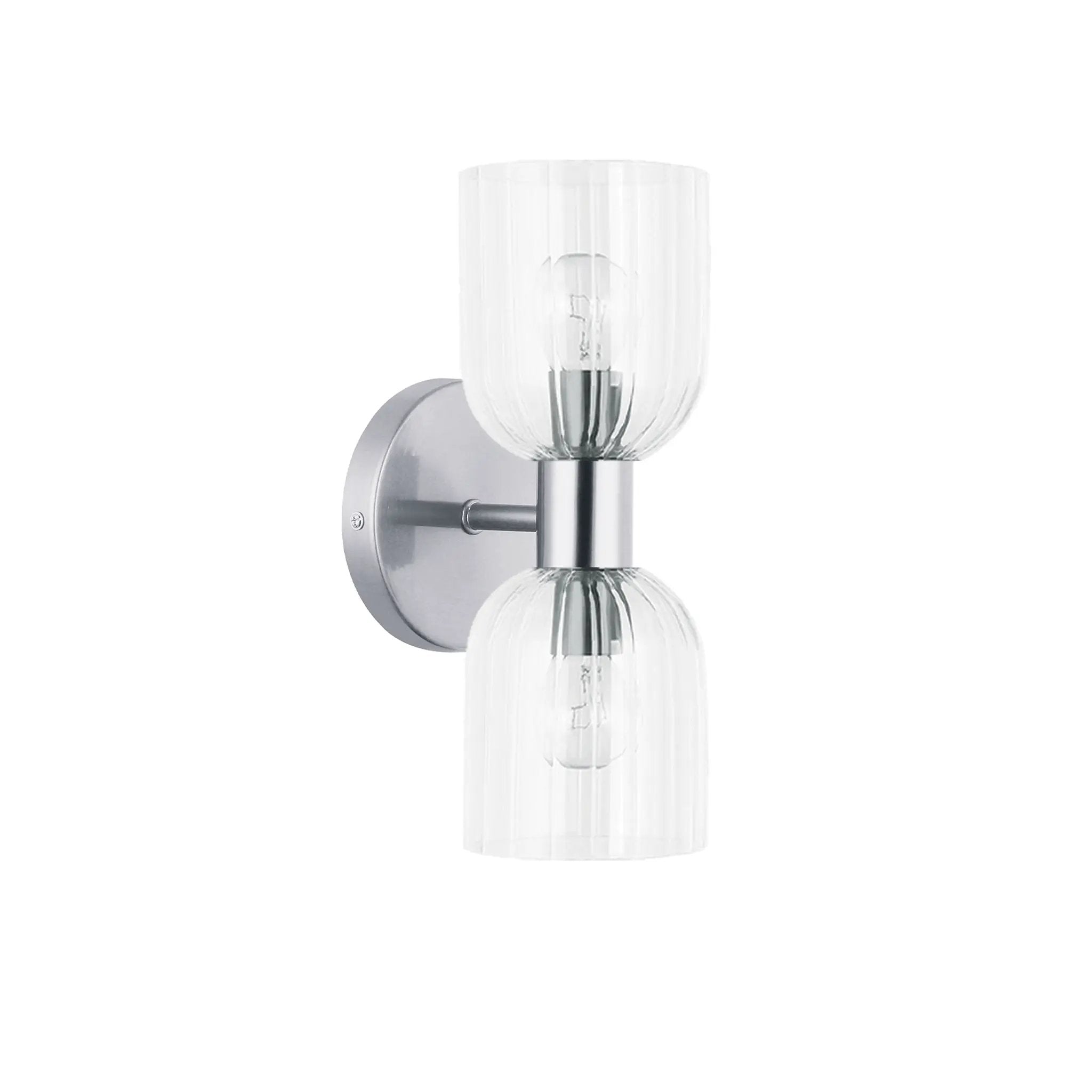 polished chrome wall mount