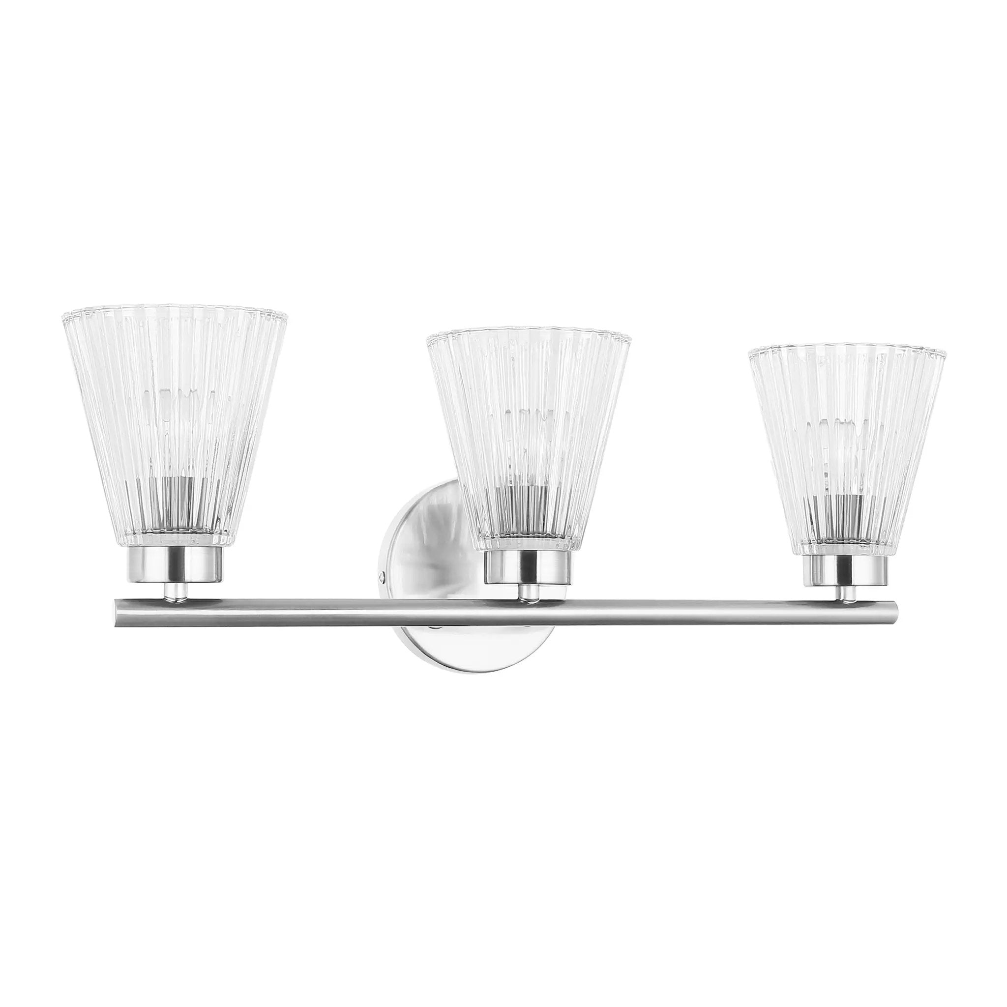 polished chrome wall mount