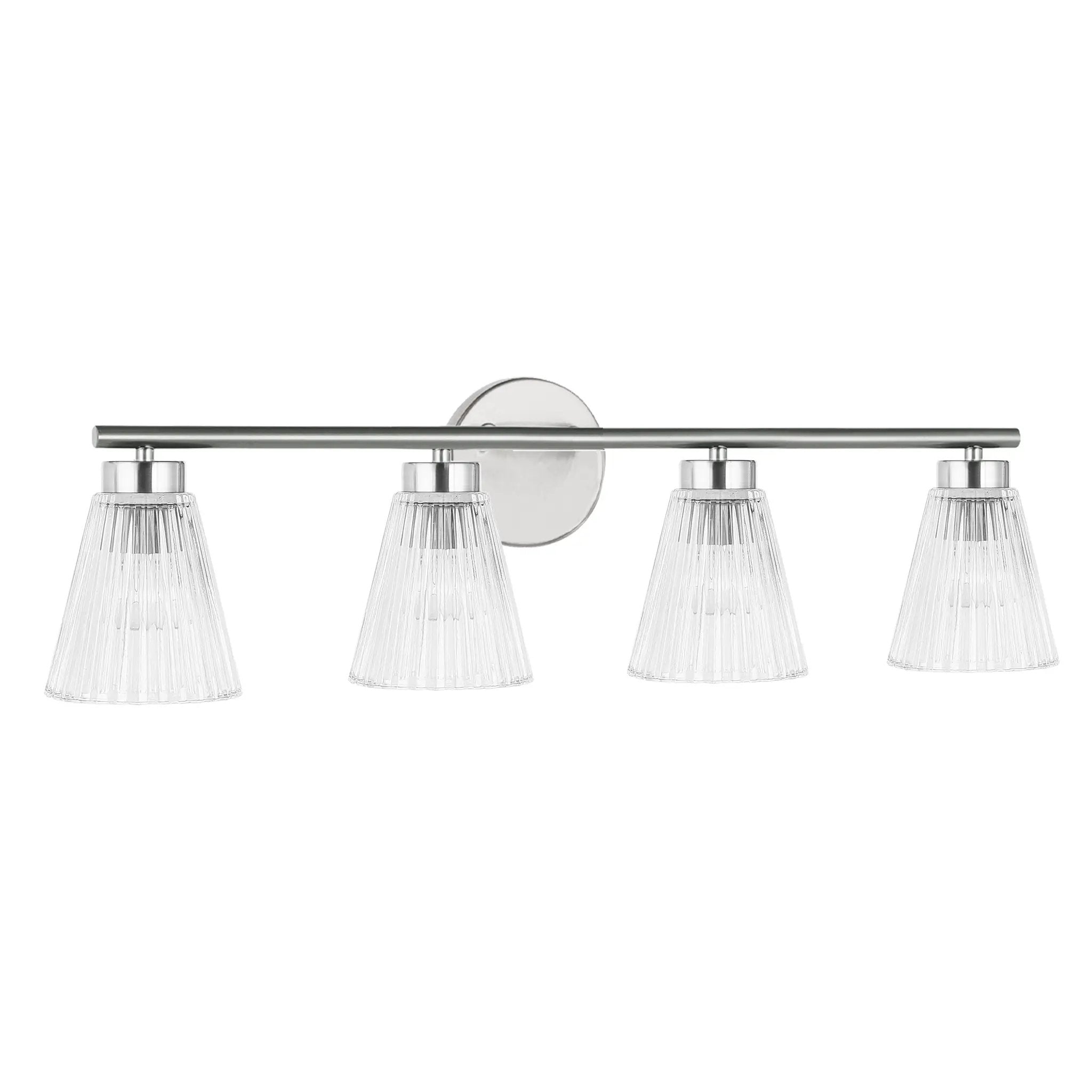 polished chrome wall mount
