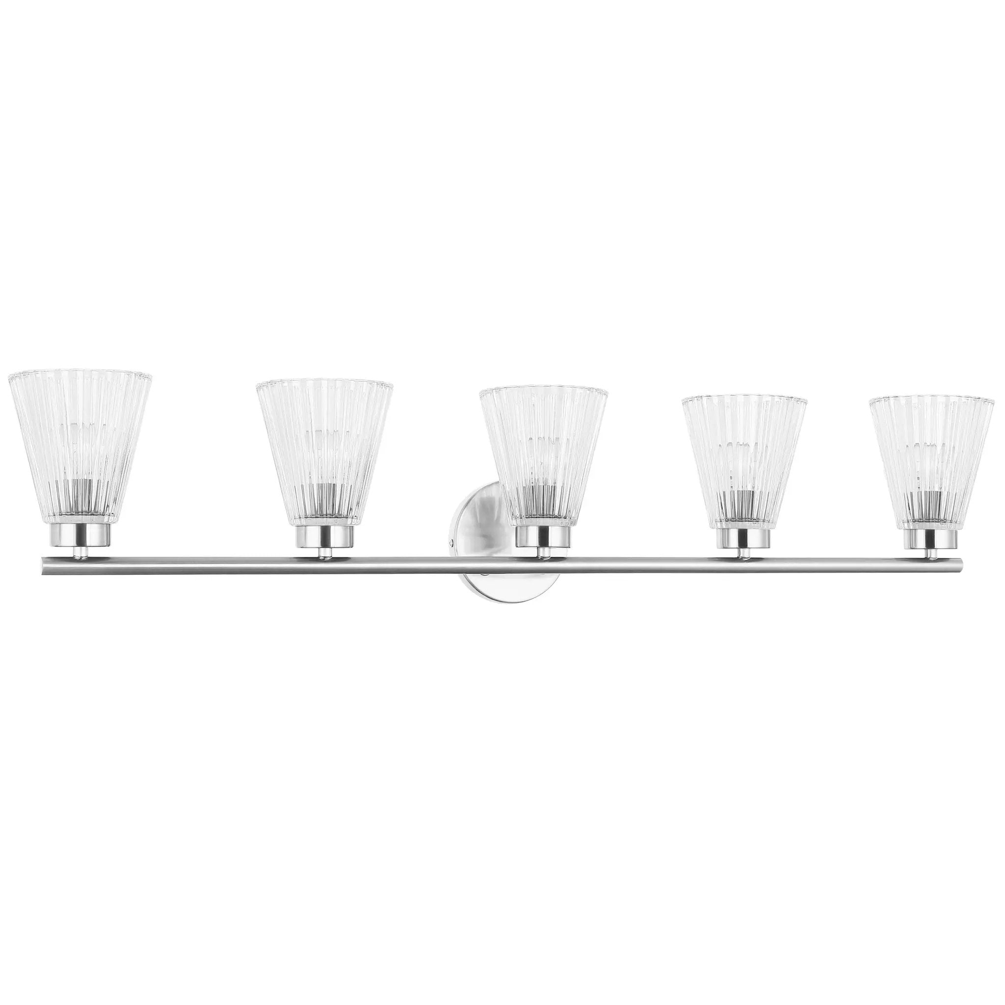 polished chrome wall mount