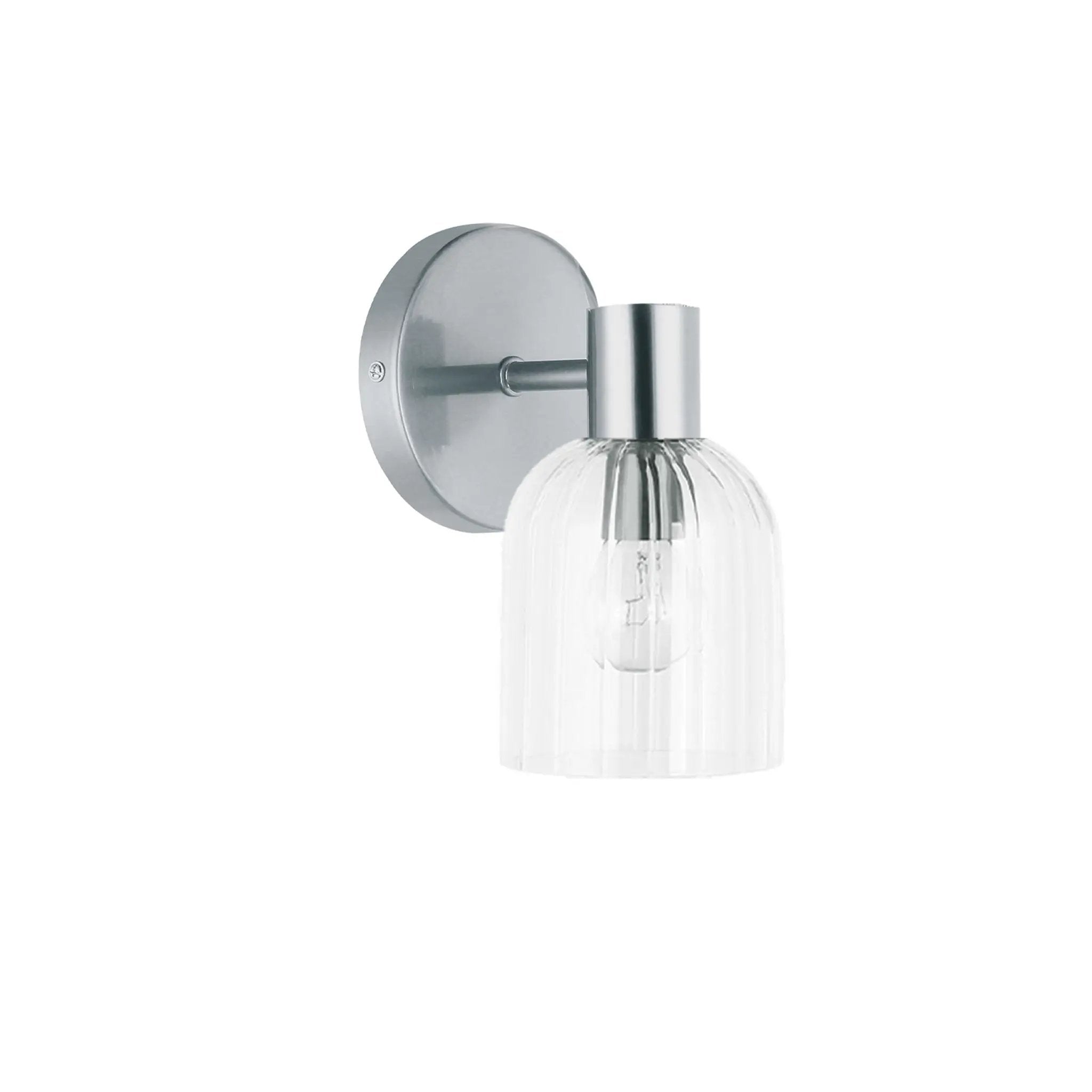 polished chrome wall mount