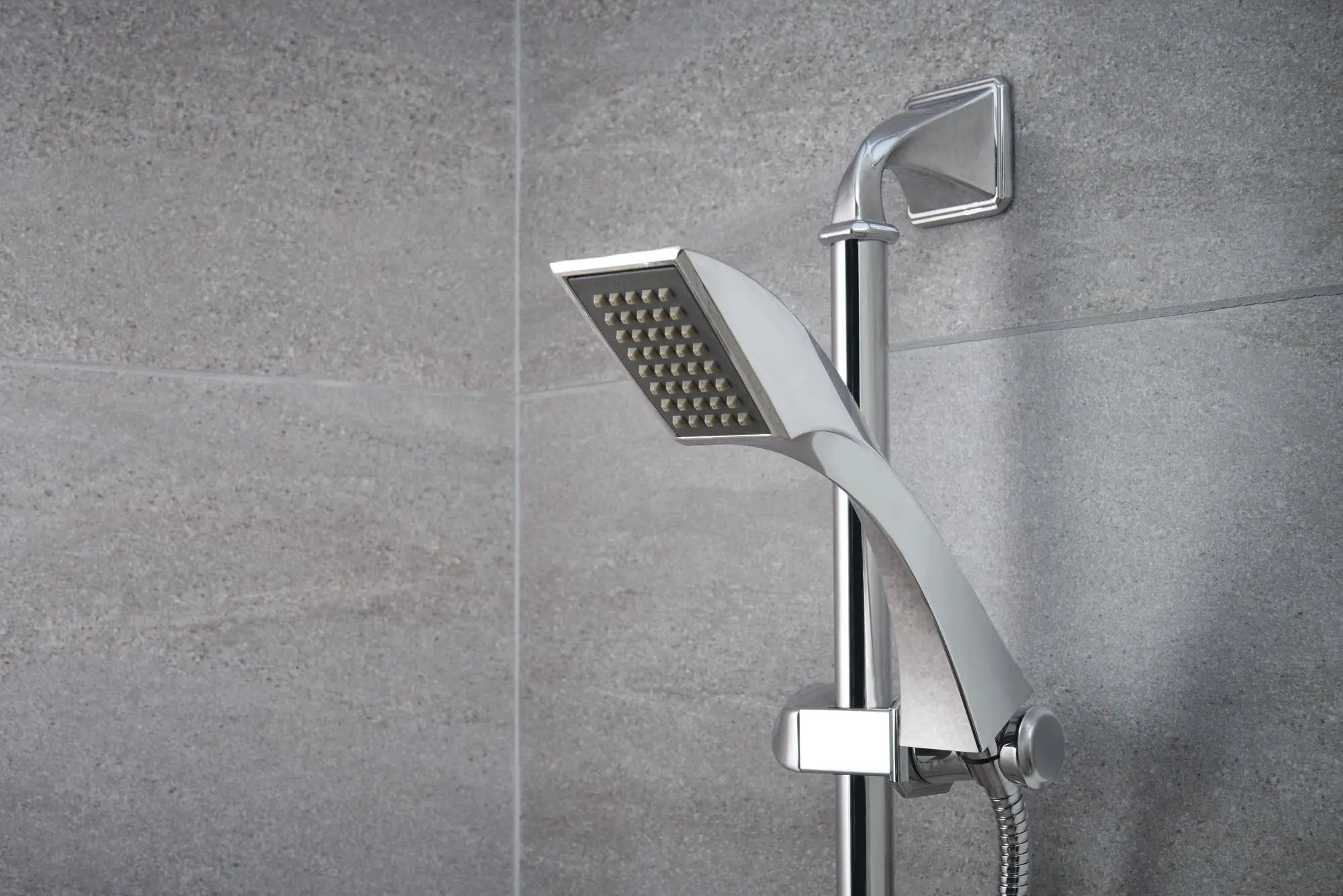 chrome hand shower