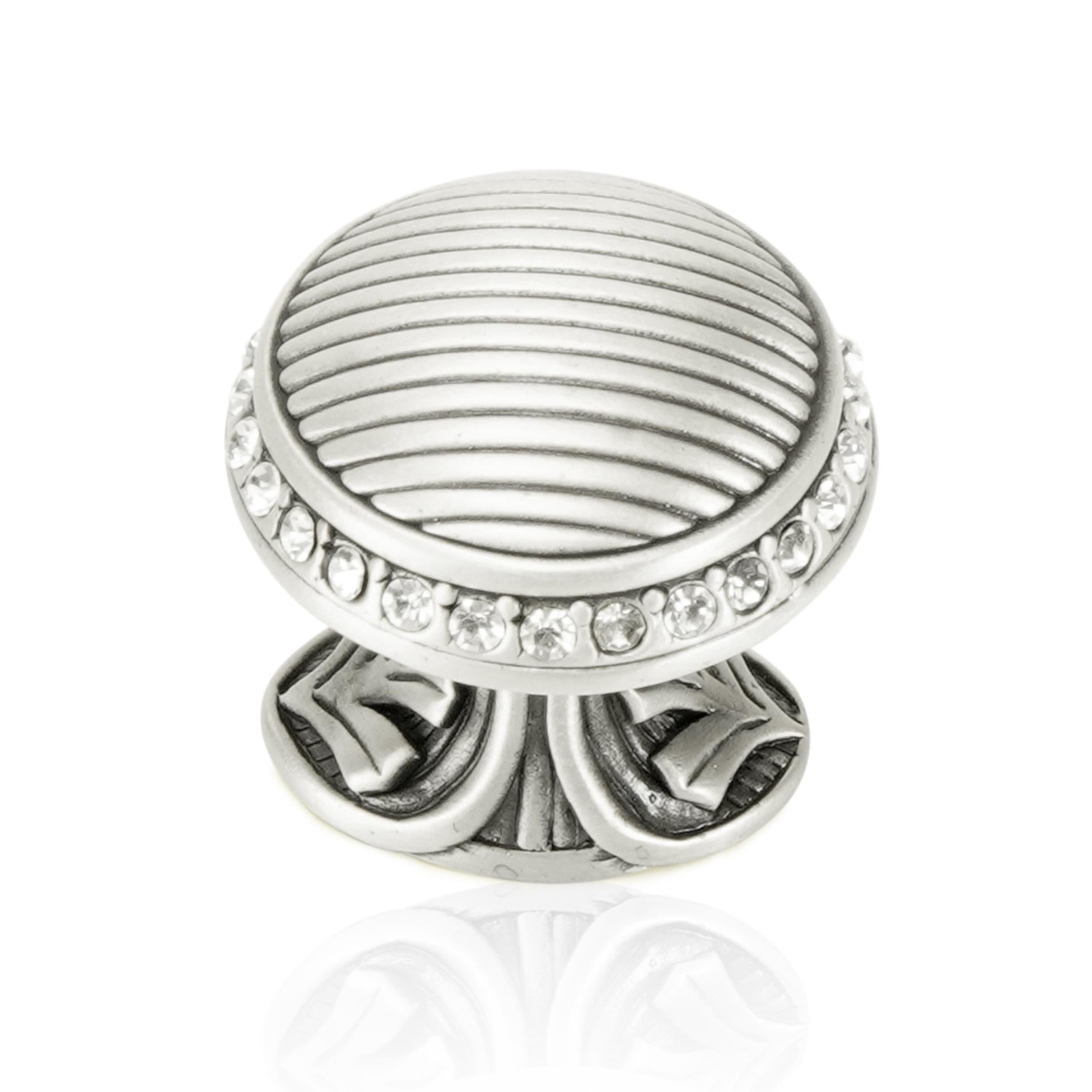 Edgar Berebi Lt. Colorado Topaz Crystal Cambridge Round Knob