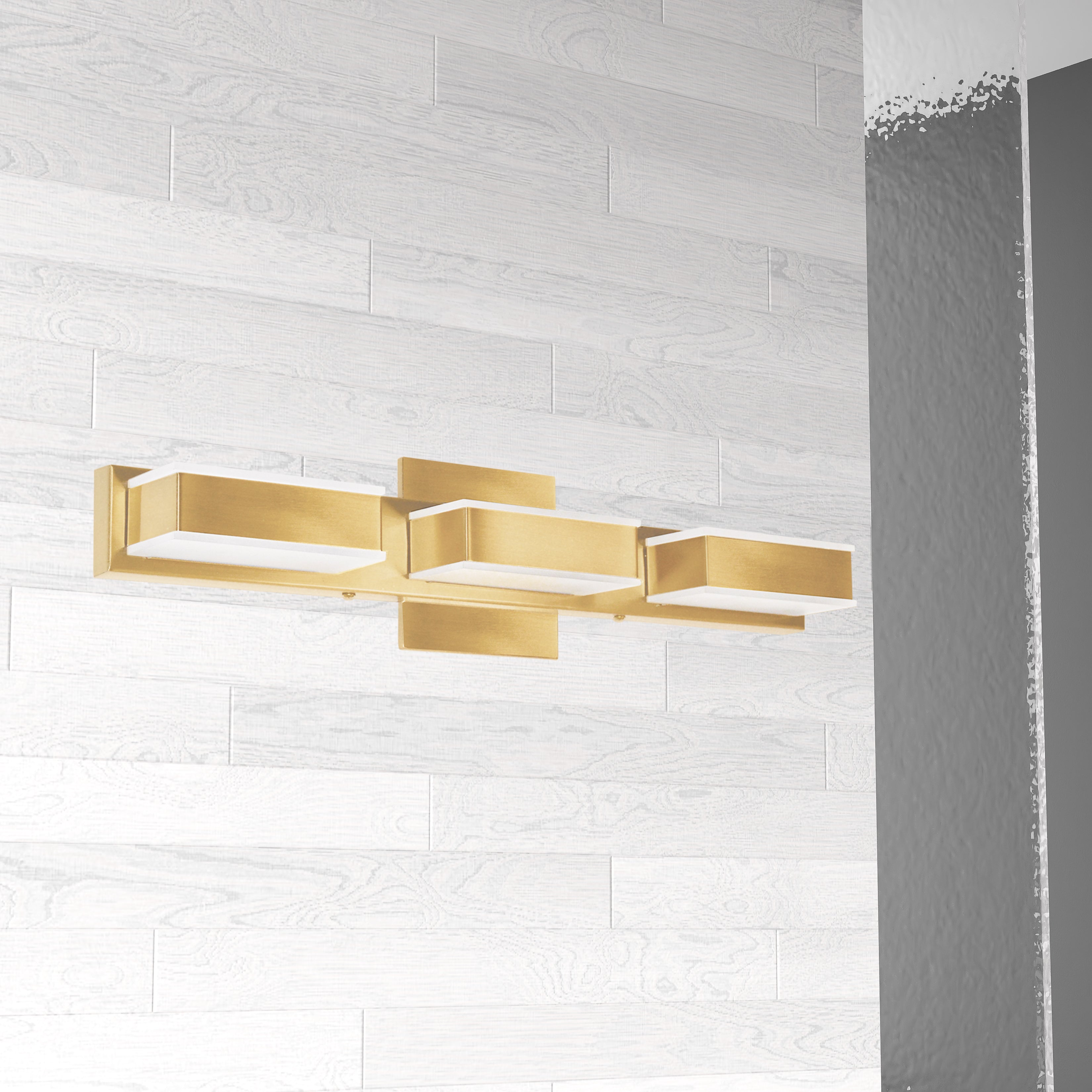 gold wall mount