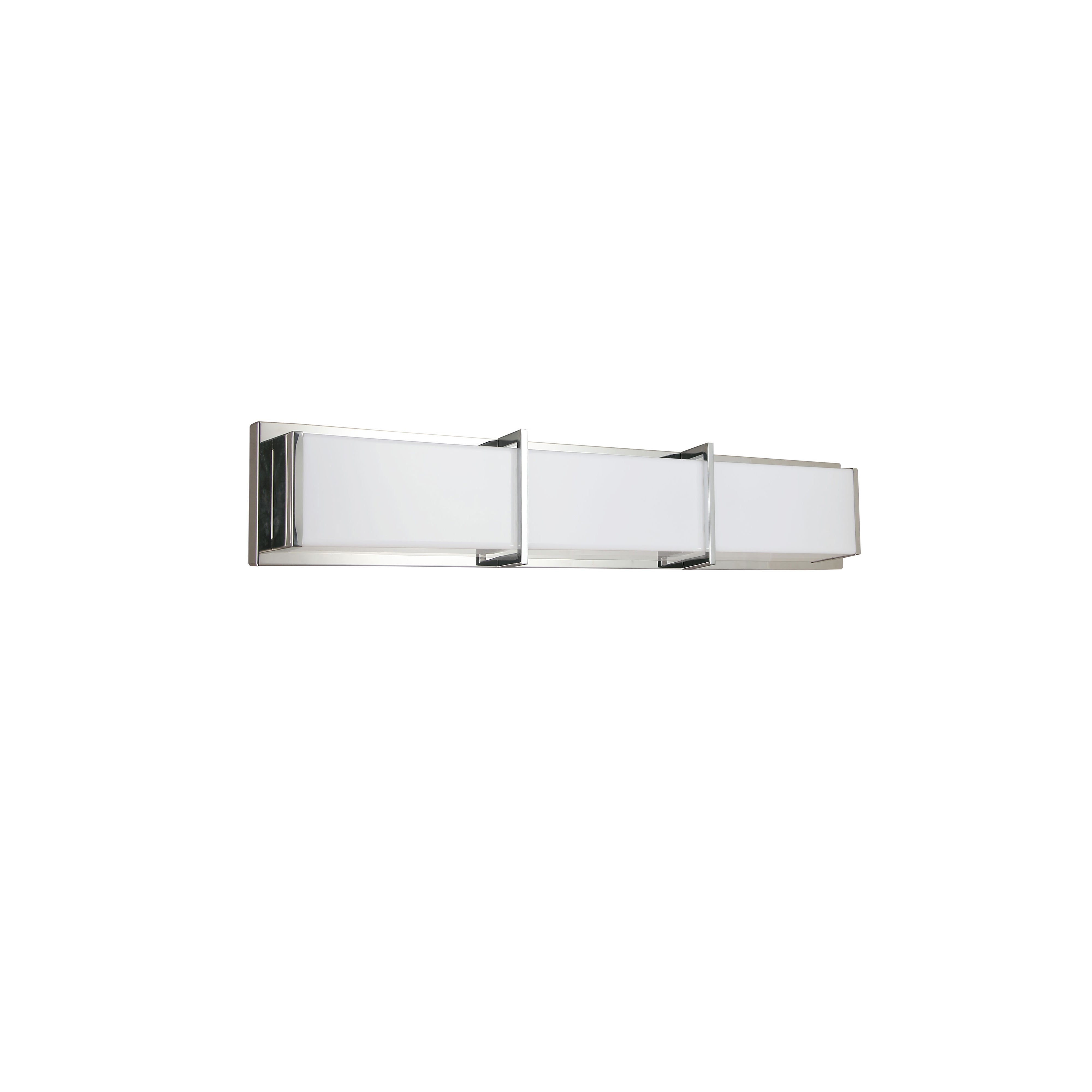 polished chrome wall mount