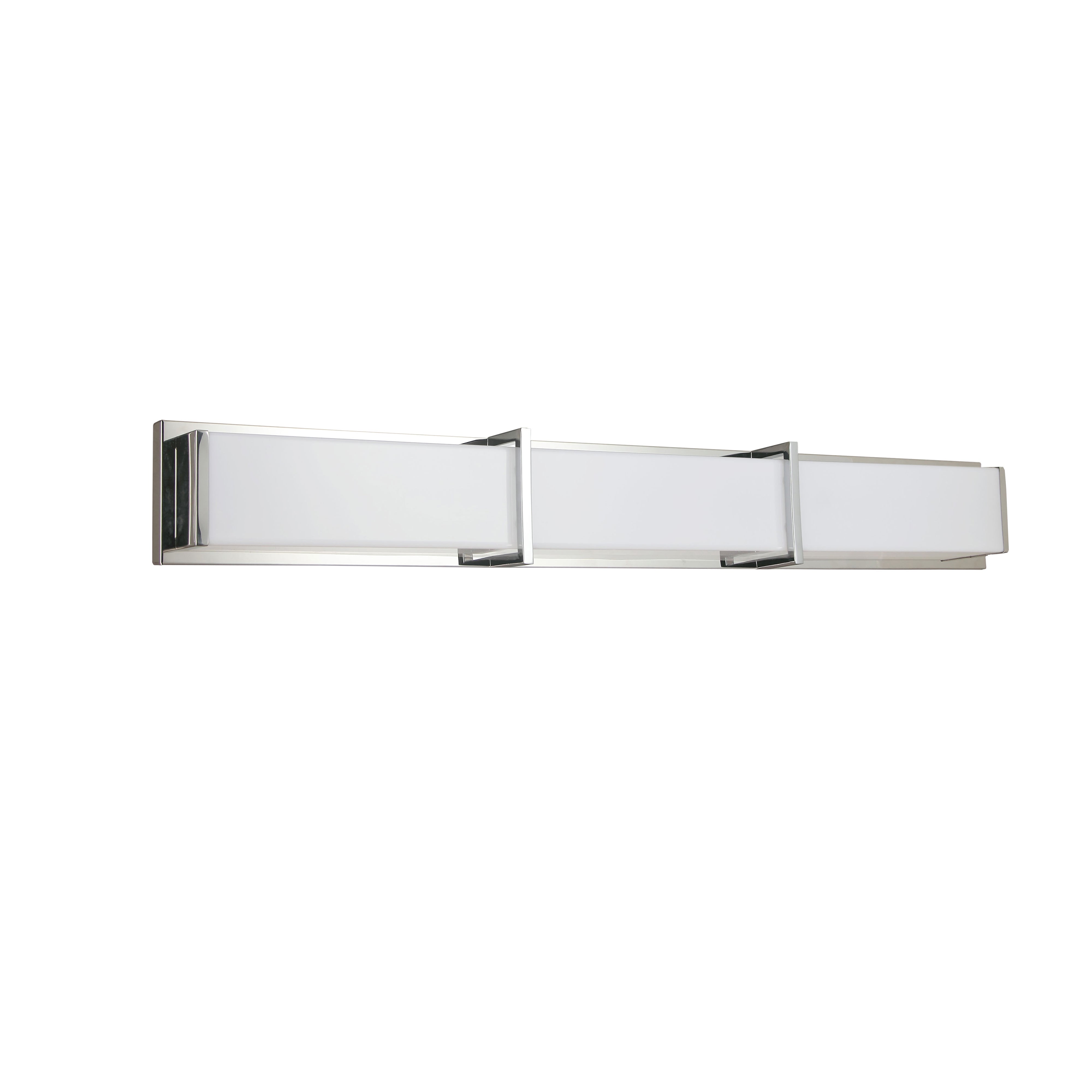 polished chrome wall mount