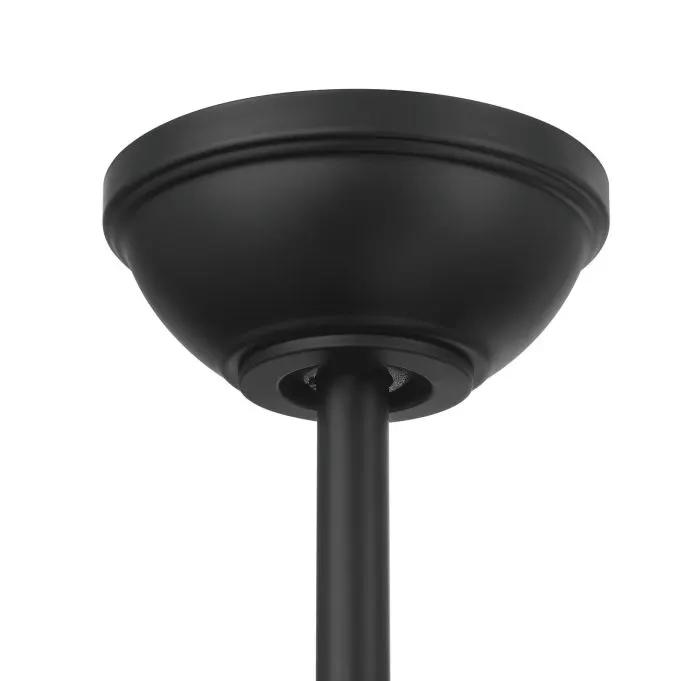 flat black ceiling fans