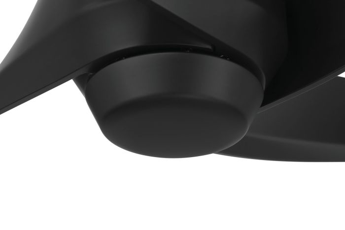 flat black ceiling fans