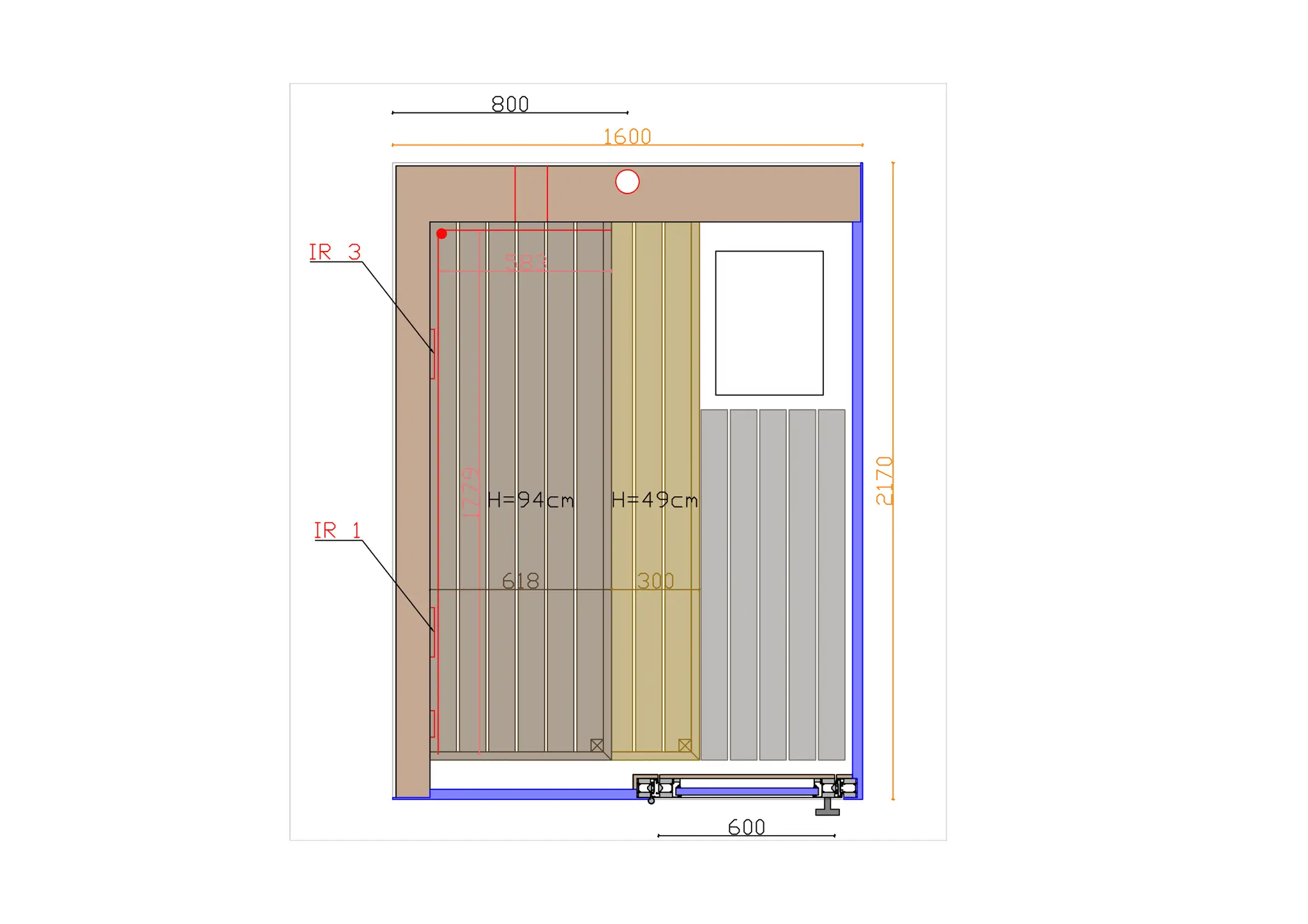 sauna cabin