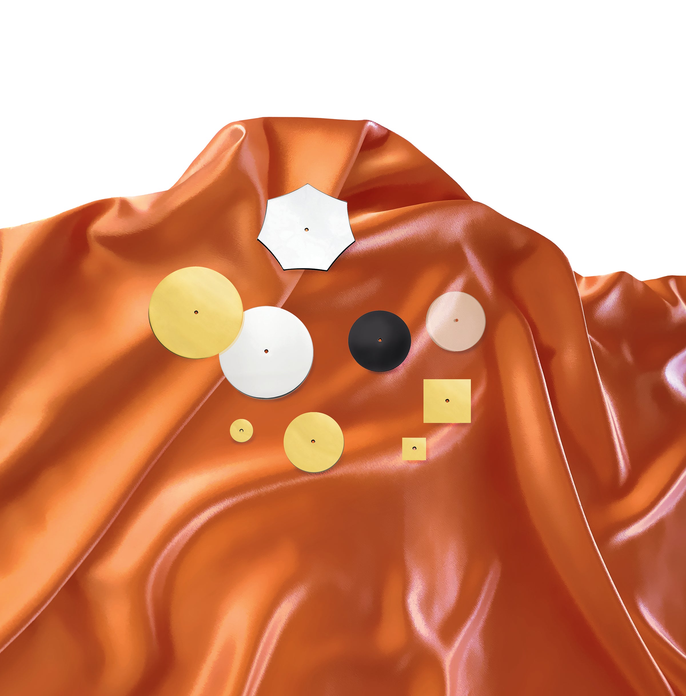 satin brass backplate