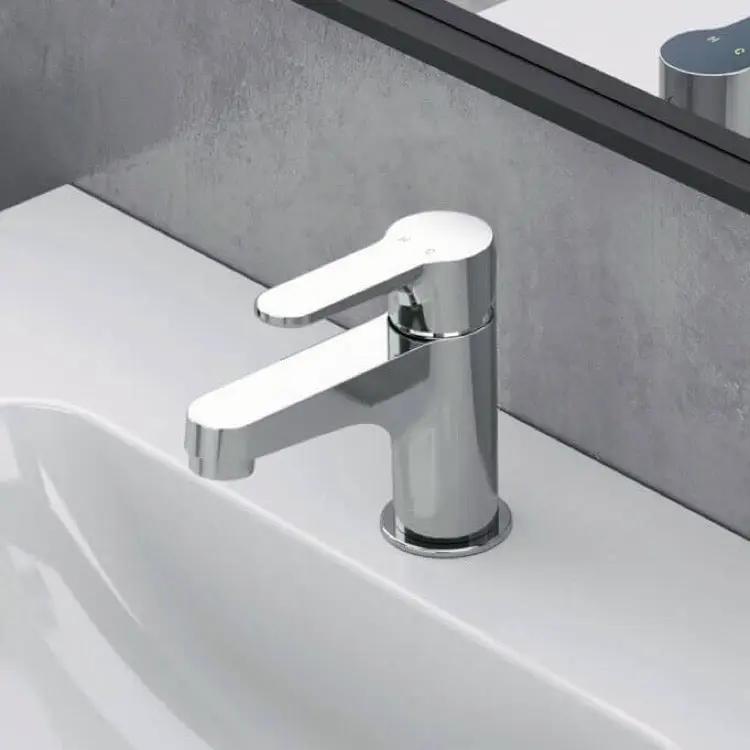 chrome faucet
