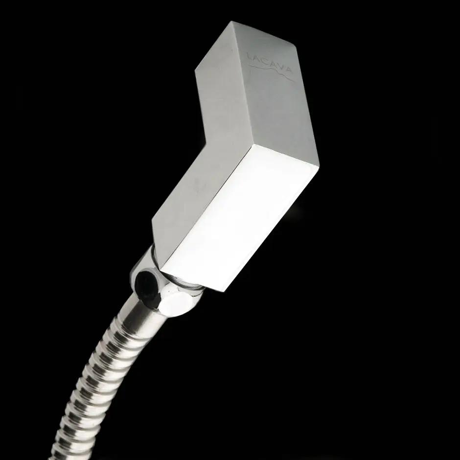polished chrome water intake