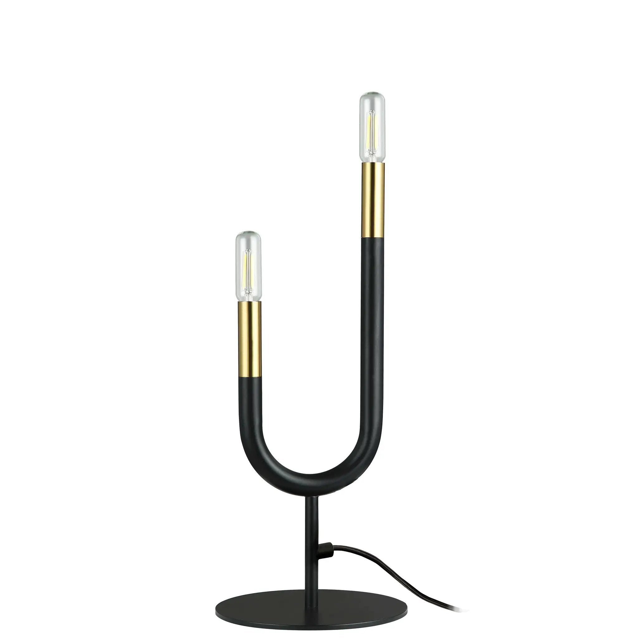 Dainolite 2 Light Incandescent Table Lamp by Dainolite