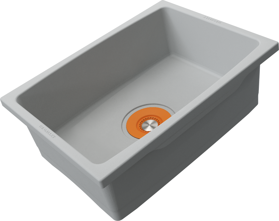 exclusive gray resin wash bowl