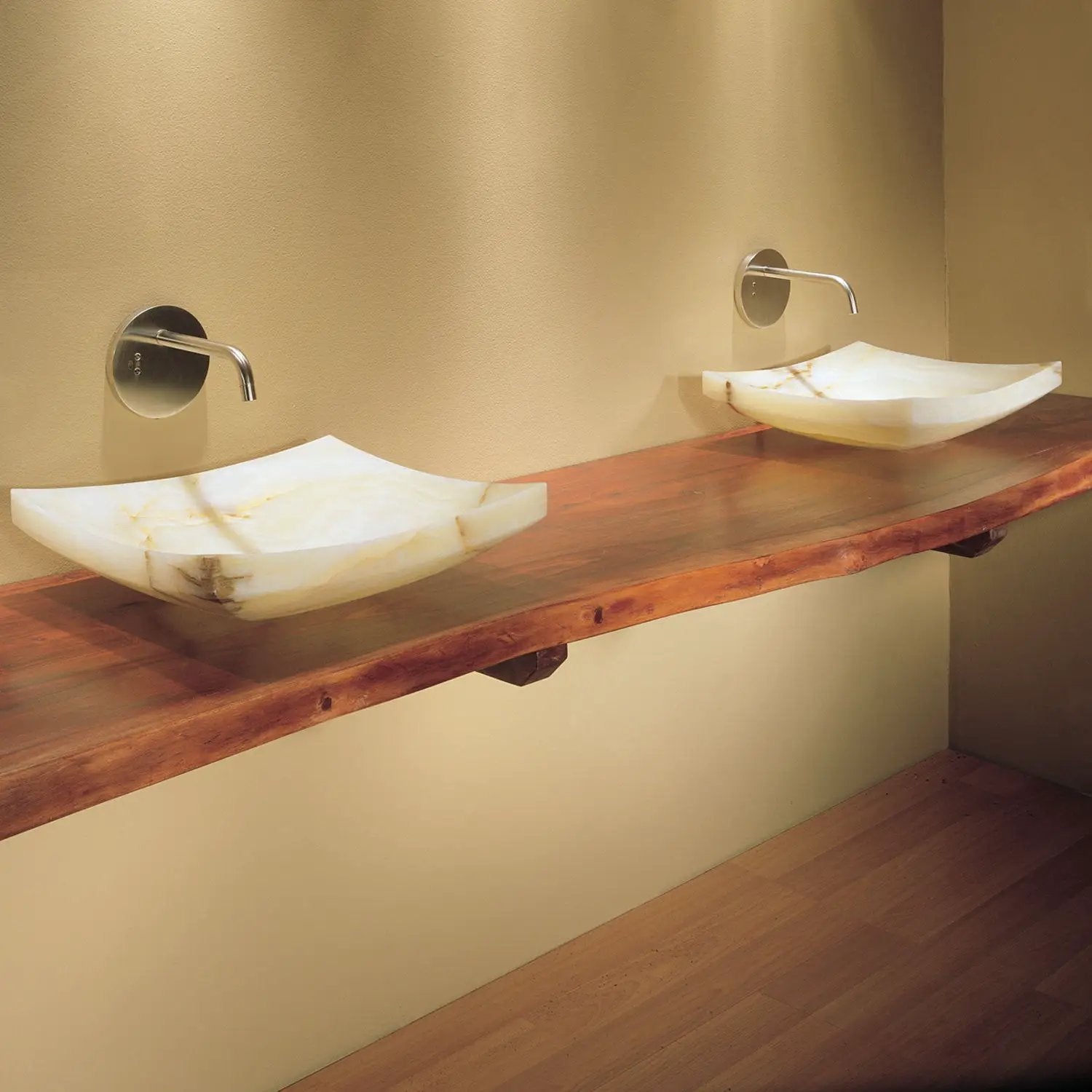 Stone Forest Natural Edge Hardwood Countertops by Stone Forest