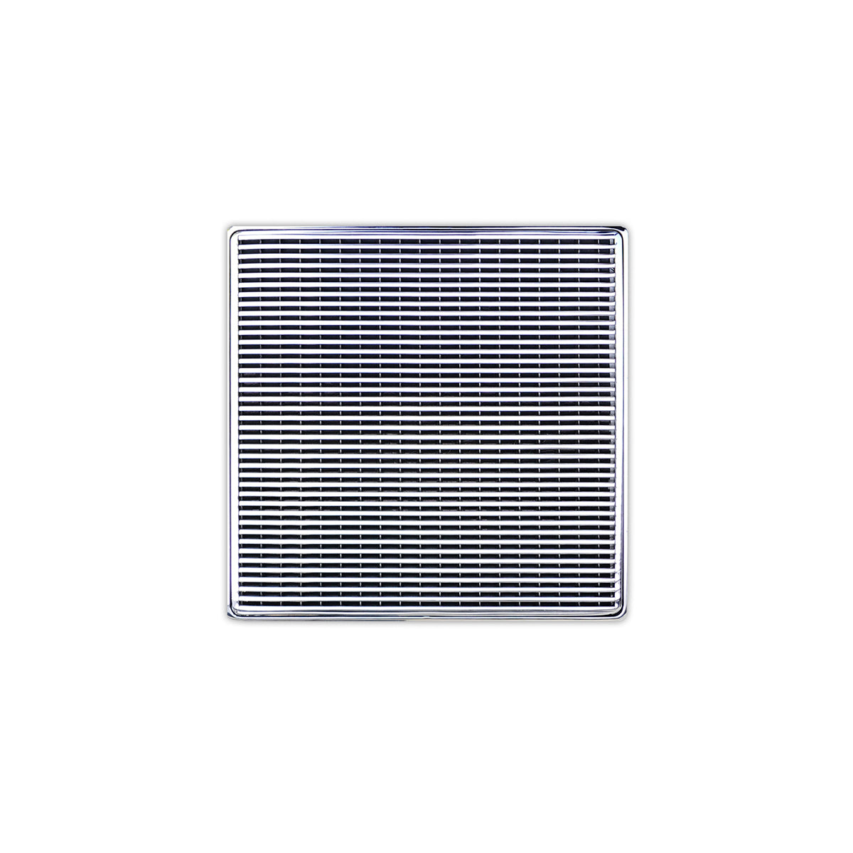 Infinity Drain 5" x 5" WD 5 High Flow Complete Kit with Wedge Wire Pattern Decorative Plate with ABS Drain Body, 3" Outlet by Infinity Drain