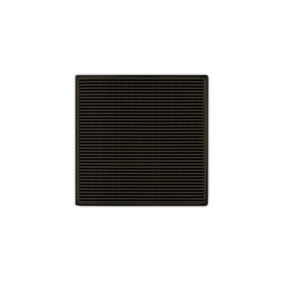 Infinity Drain 5" x 5" WD 5 High Flow Complete Kit with Wedge Wire Pattern Decorative Plate with PVC Drain Body, 3" Outlet by Infinity Drain