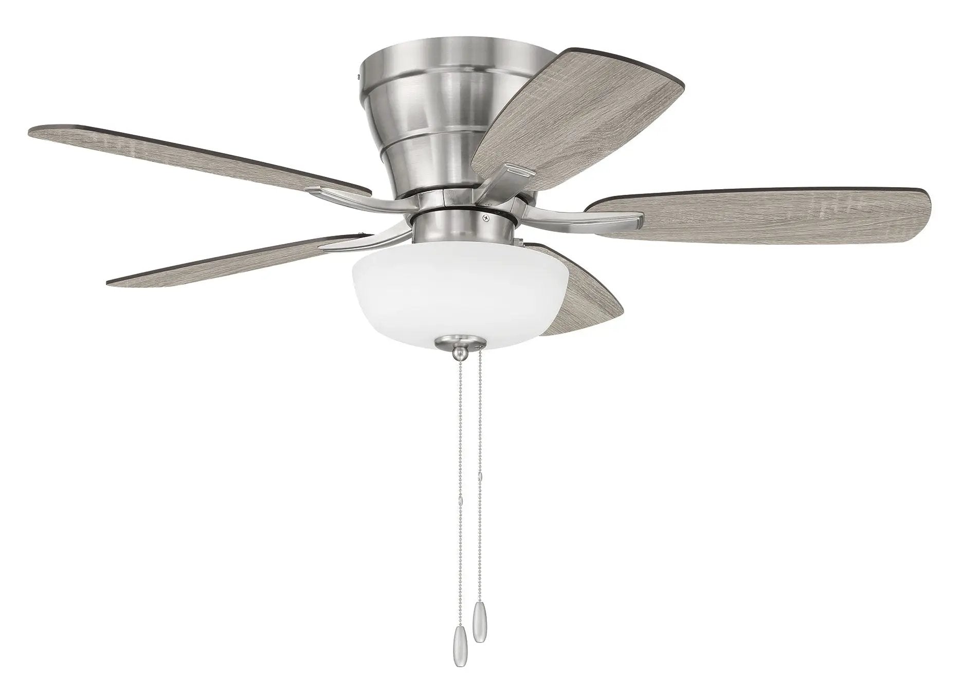 brushed polished nickel ceiling fans