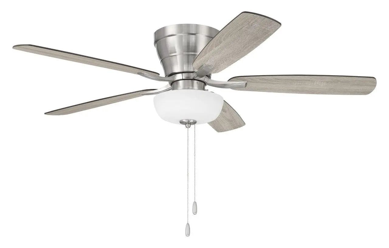 brushed polished nickel ceiling fans