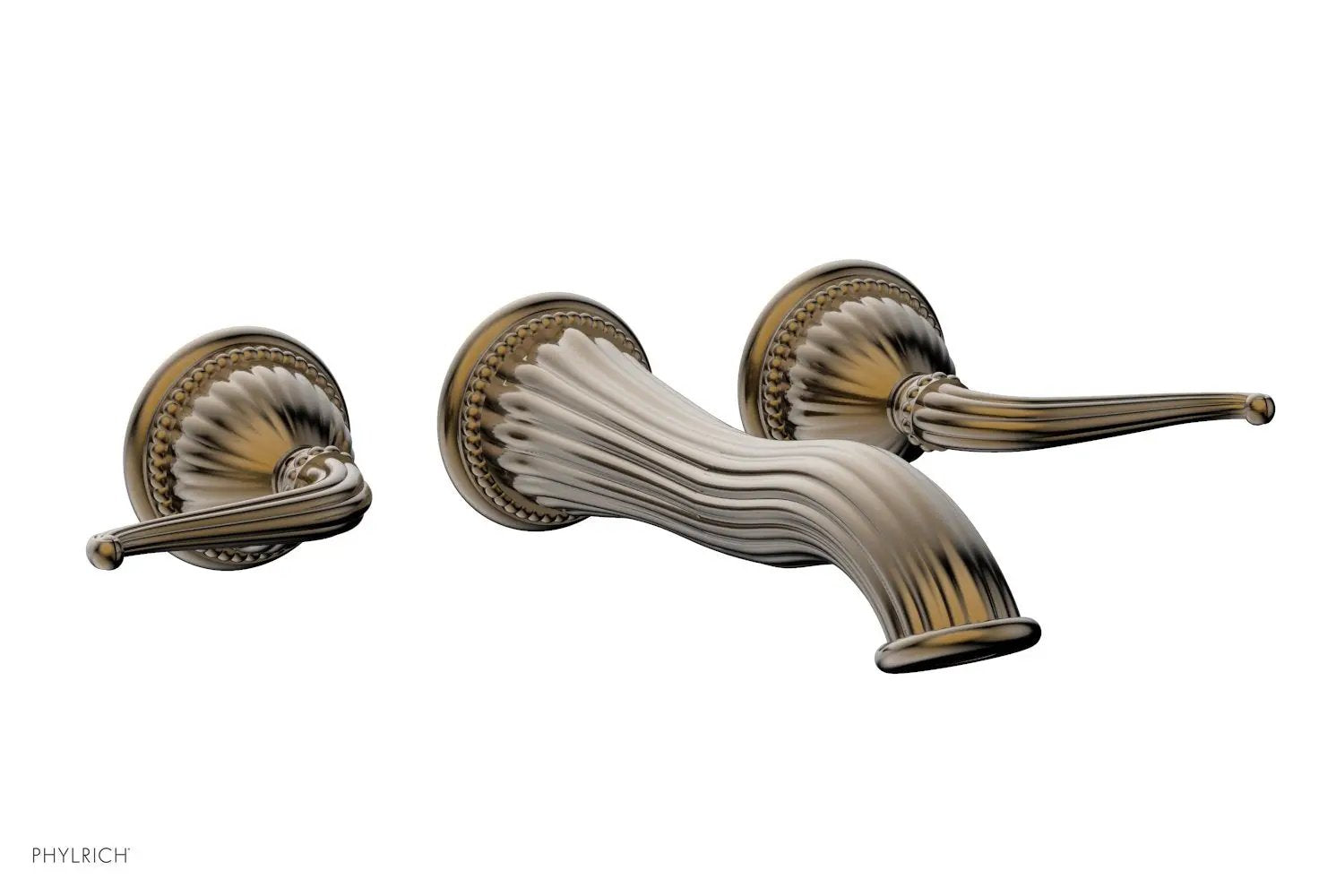 Phylrich GEORGIAN & BARCELONA Wall Lavatory Set Lever Handles by Phylrich