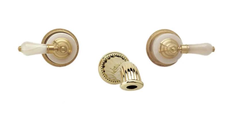 polished chrome lavatory set