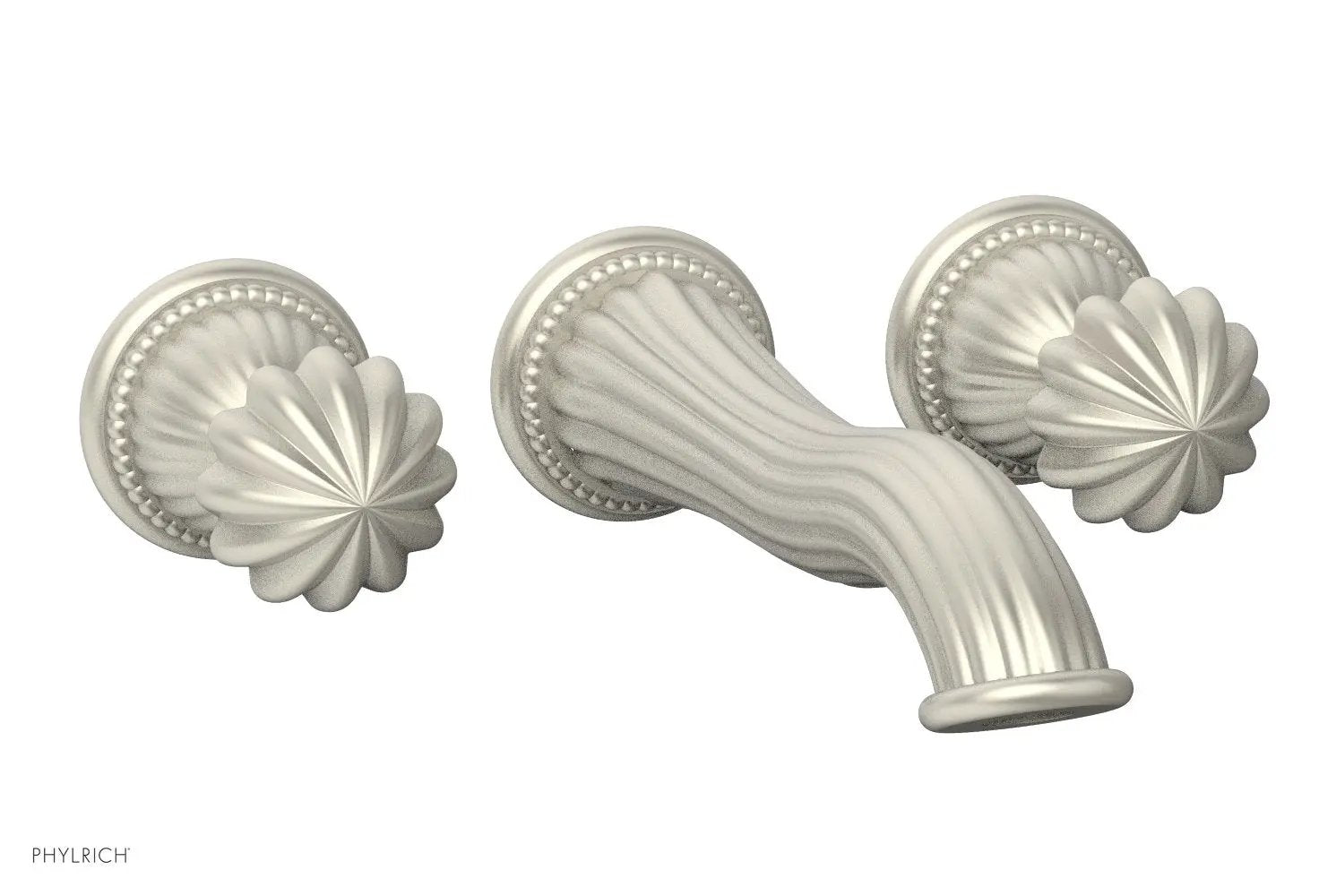 Phylrich GEORGIAN & BARCELONA Wall Lavatory Set Round Handles by Phylrich