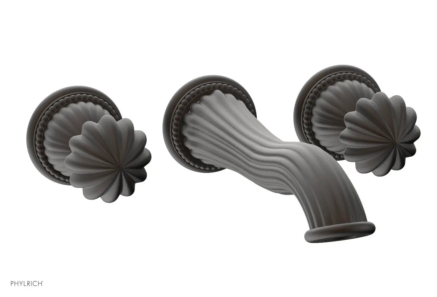 Phylrich GEORGIAN & BARCELONA Wall Lavatory Set Round Handles by Phylrich
