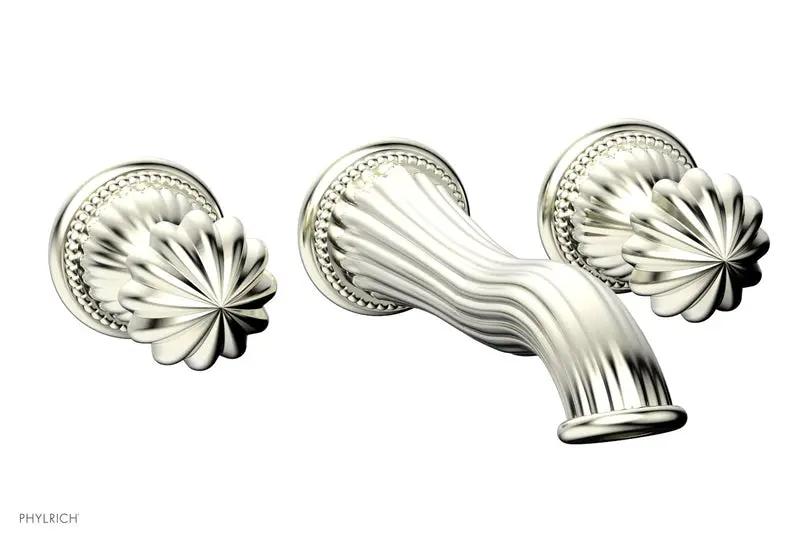 Phylrich GEORGIAN & BARCELONA Wall Lavatory Set Round Handles by Phylrich