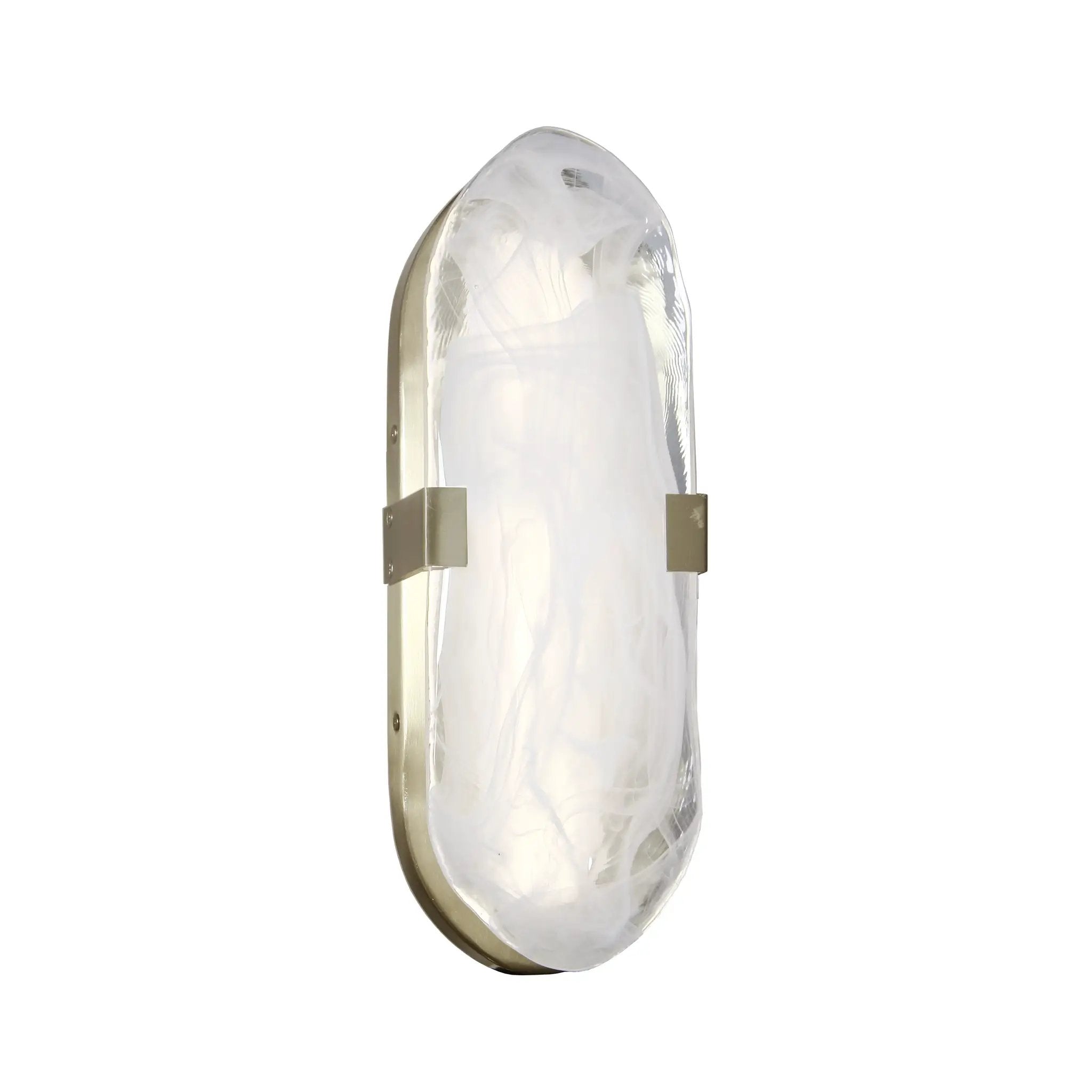 Dainolite 15W Wall Sconce with Alabaster Glass by Dainolite
