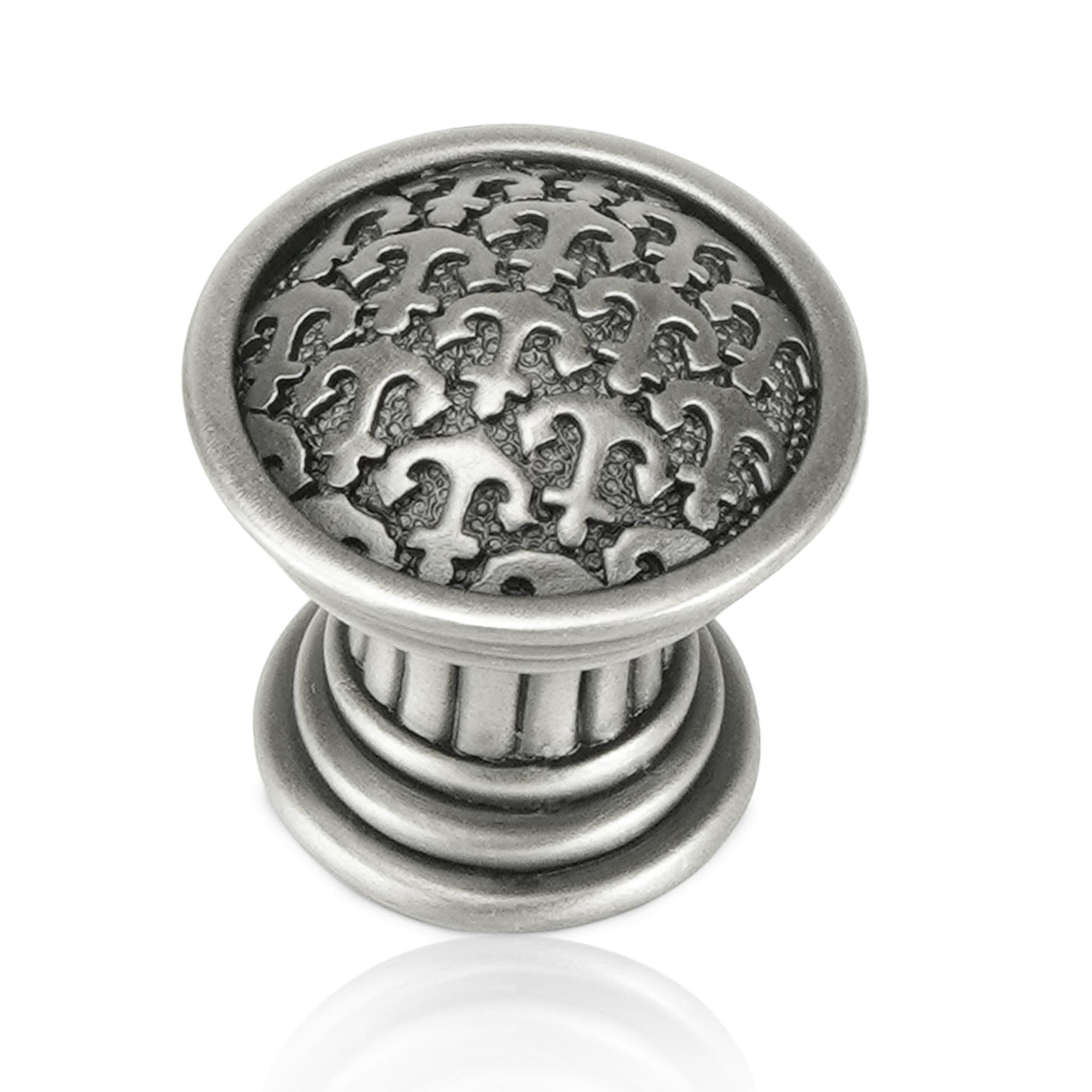 antique nickel knob