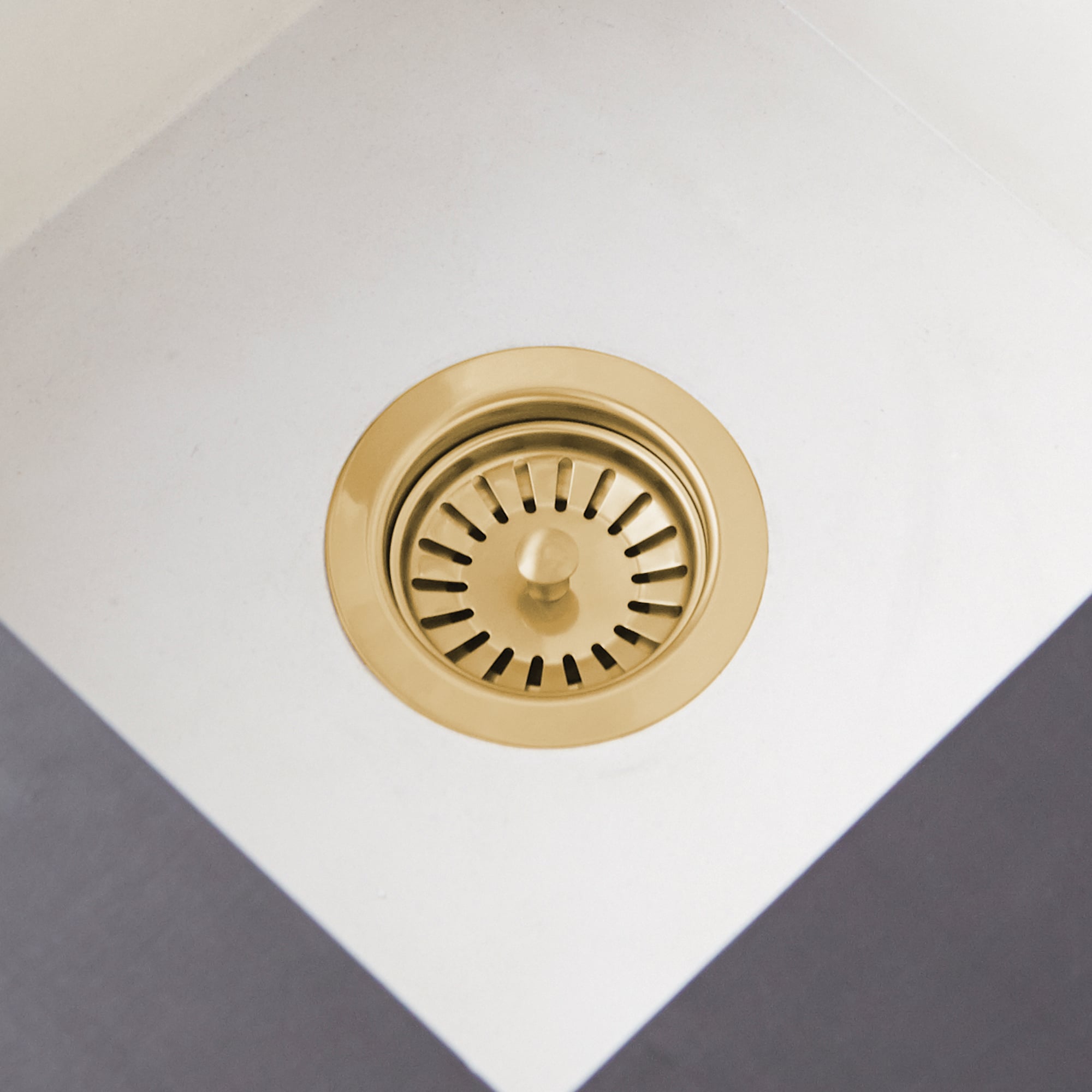 brushed gold tub accessories