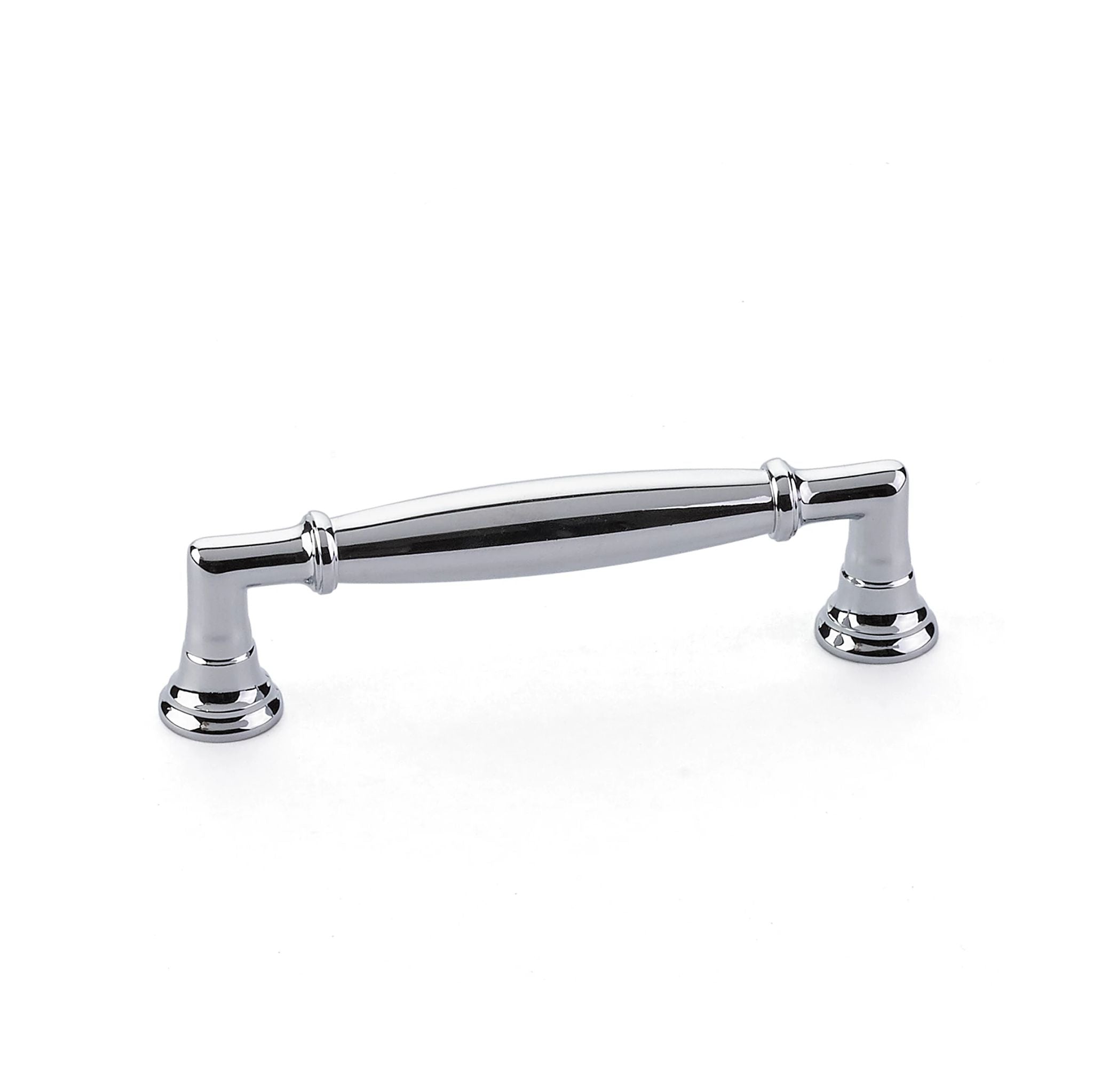 polished chrome cabinet pull
