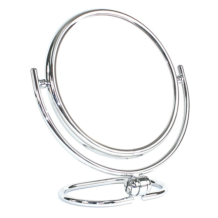 chrome makeup mirror