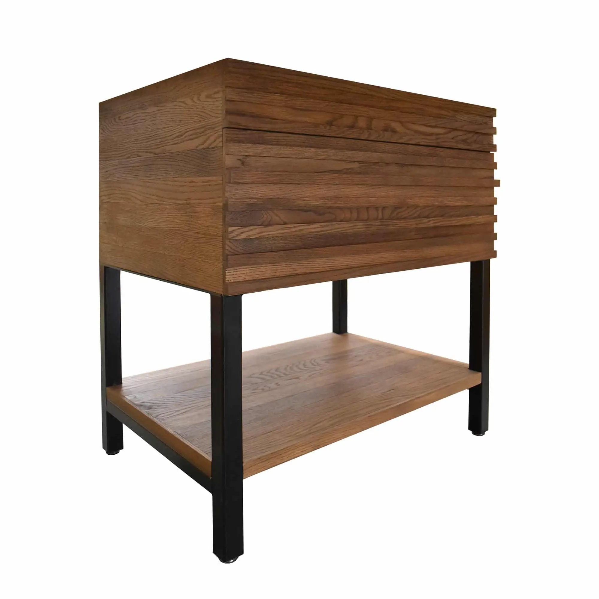 cask oak vanity