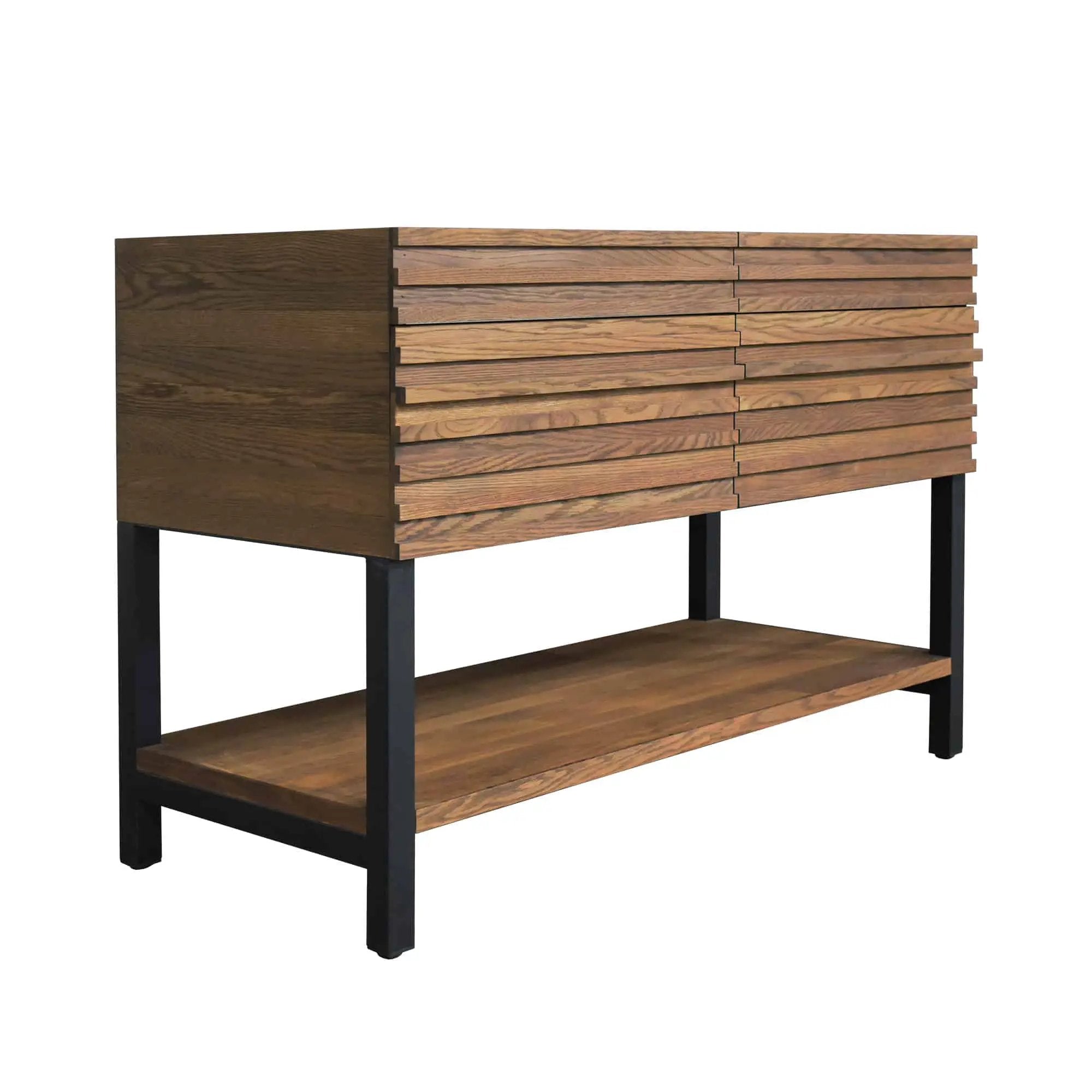 cask oak vanity