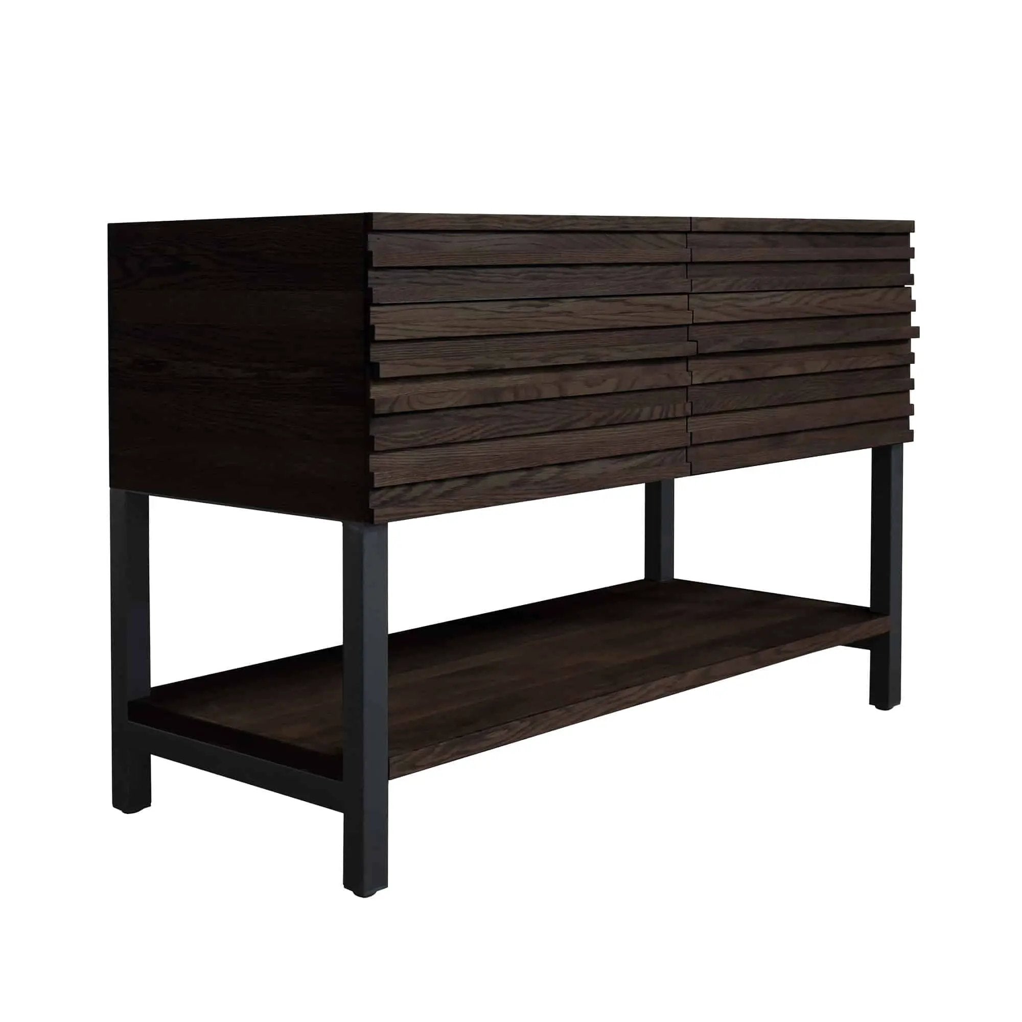 Native Trails Winemaker 48" Salvaged Oak Wine Stave Bathroom Vanity Base by Native Trails