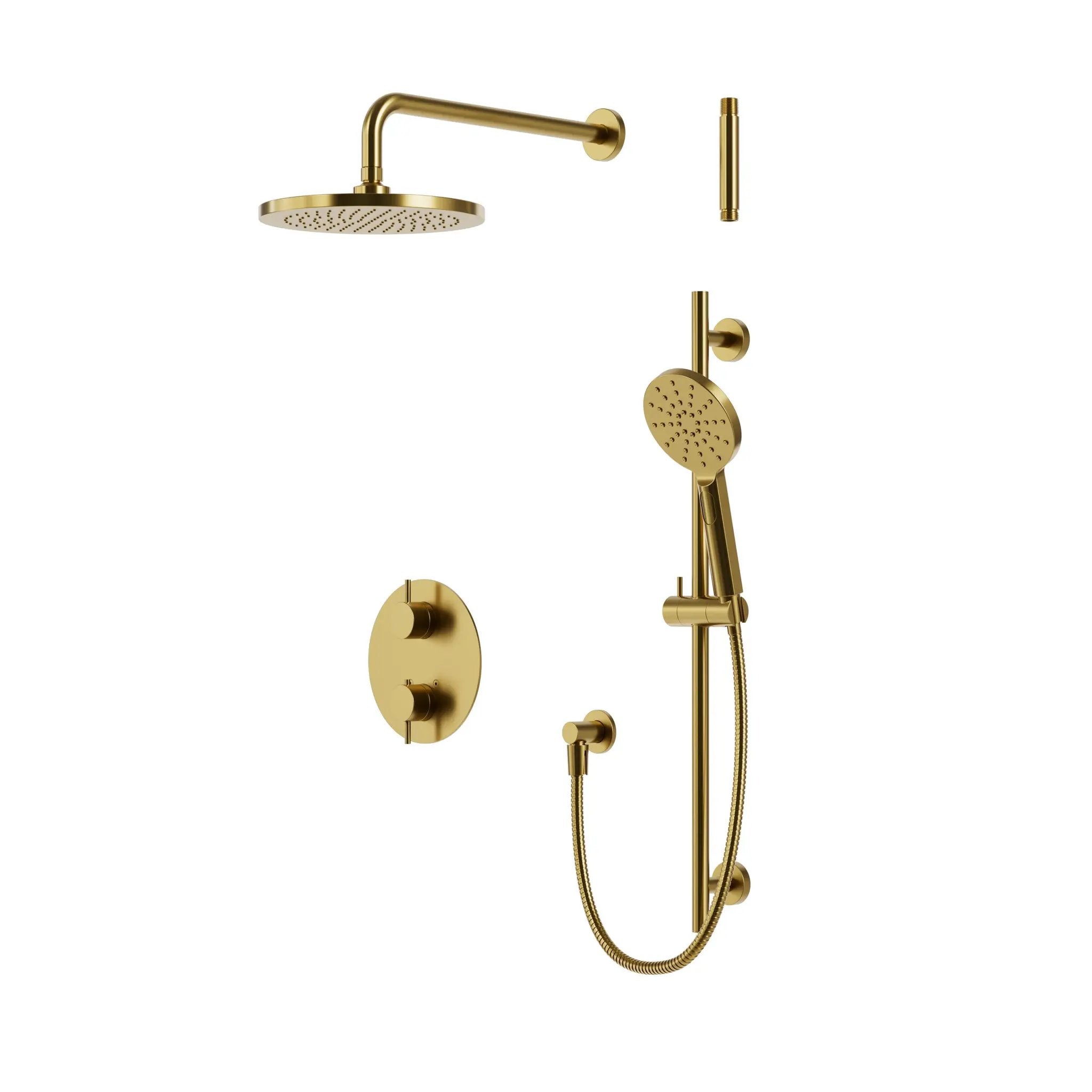 Aquabrass Thermo Shower Kit - 2-Way Shared by Aquabrass