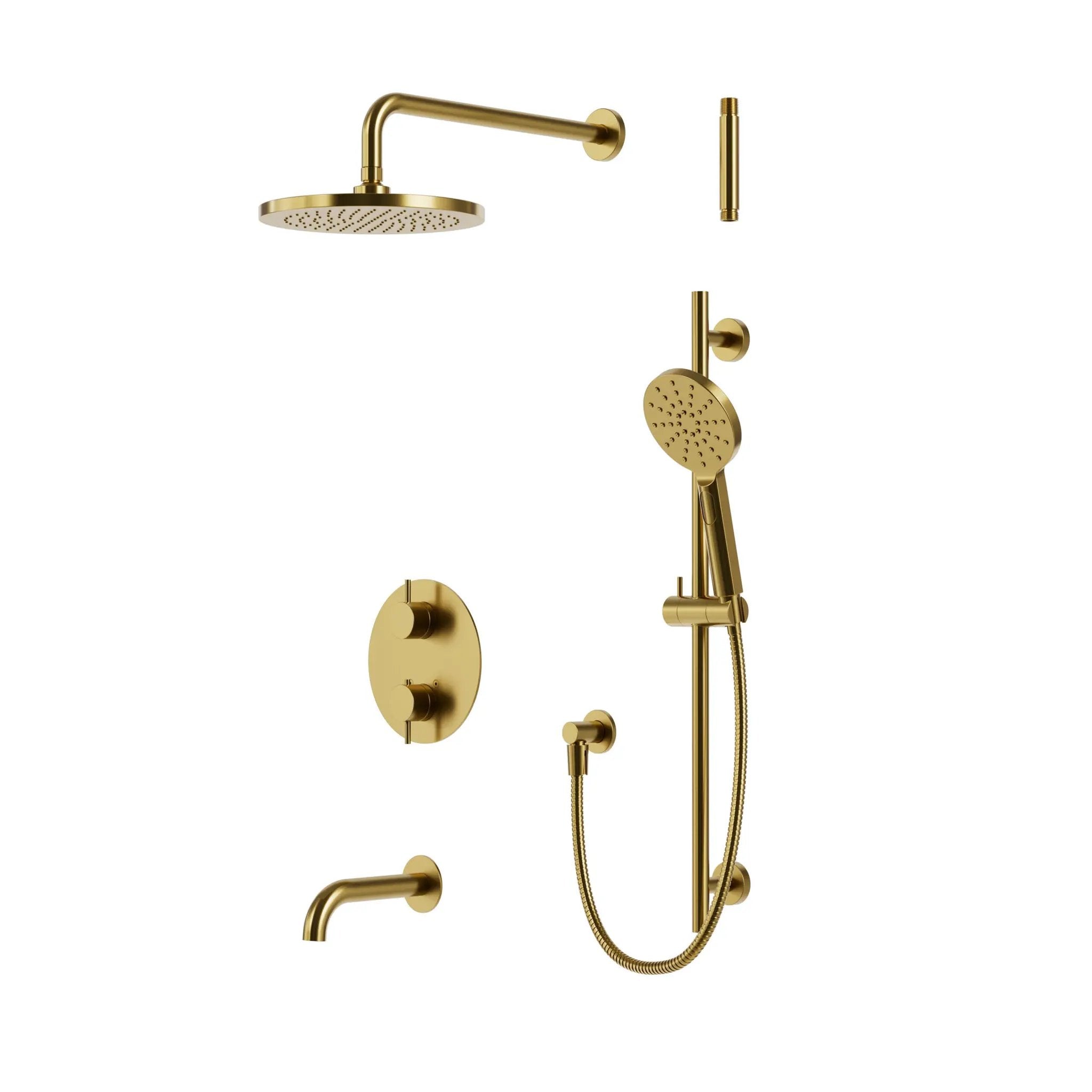 Aquabrass Thermo Shower Kit 3-Way Non Shared by Aquabrass