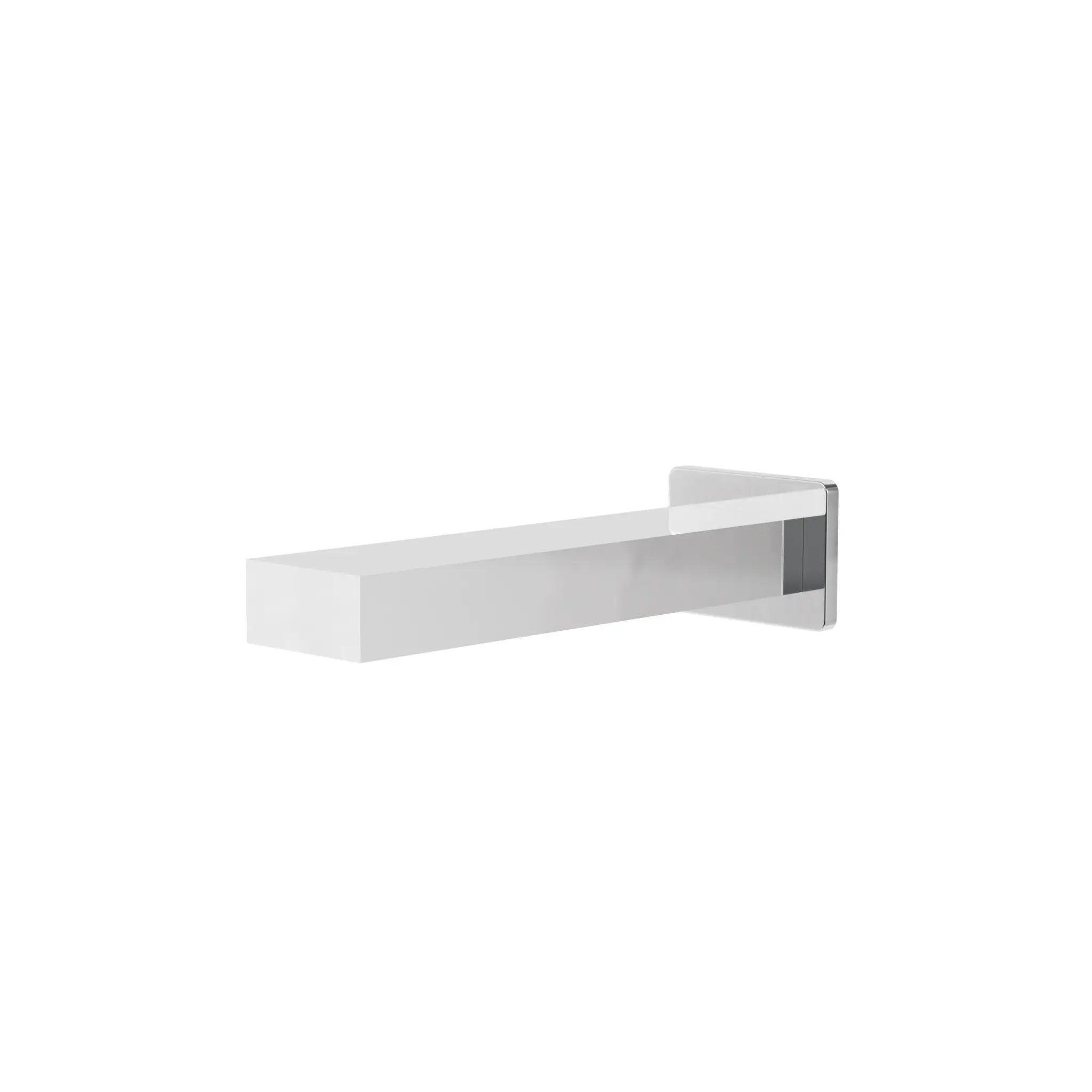 polished chrome spout