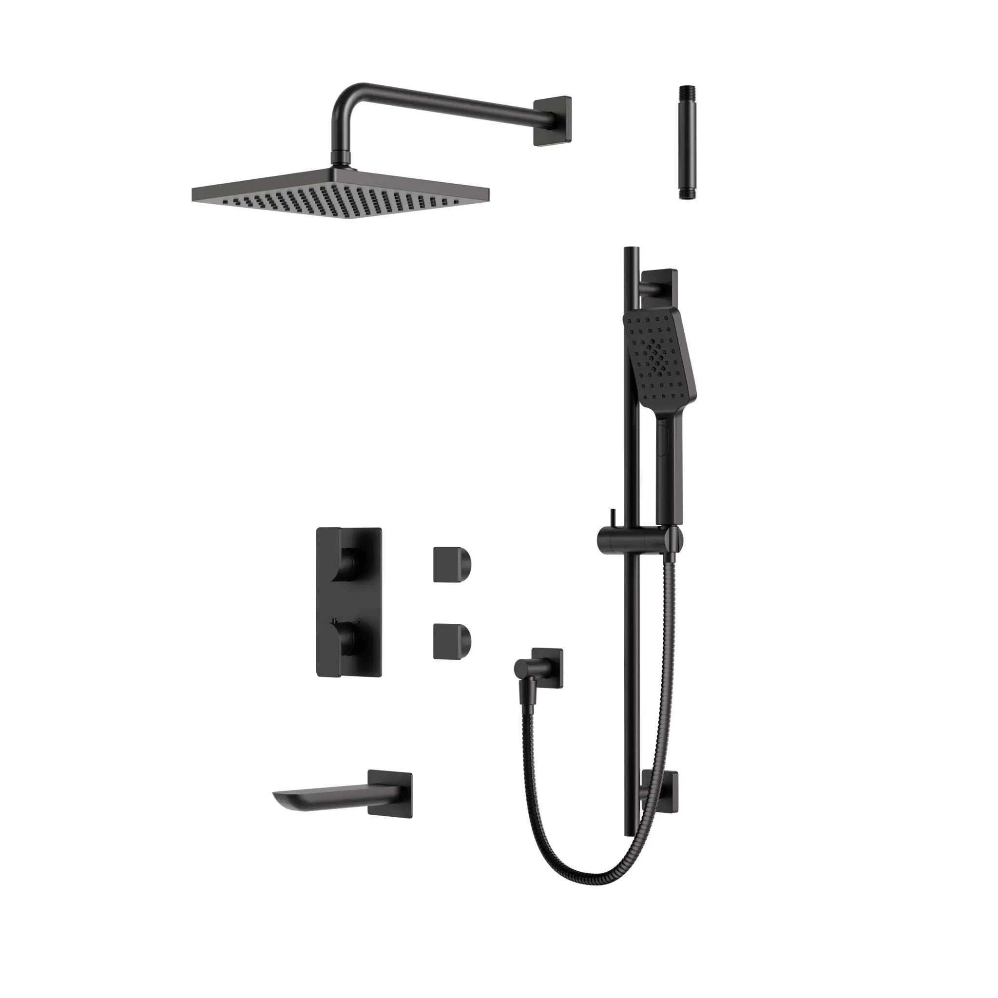 Aquabrass Thermo Shower Kit - 3-Way Shared by Aquabrass