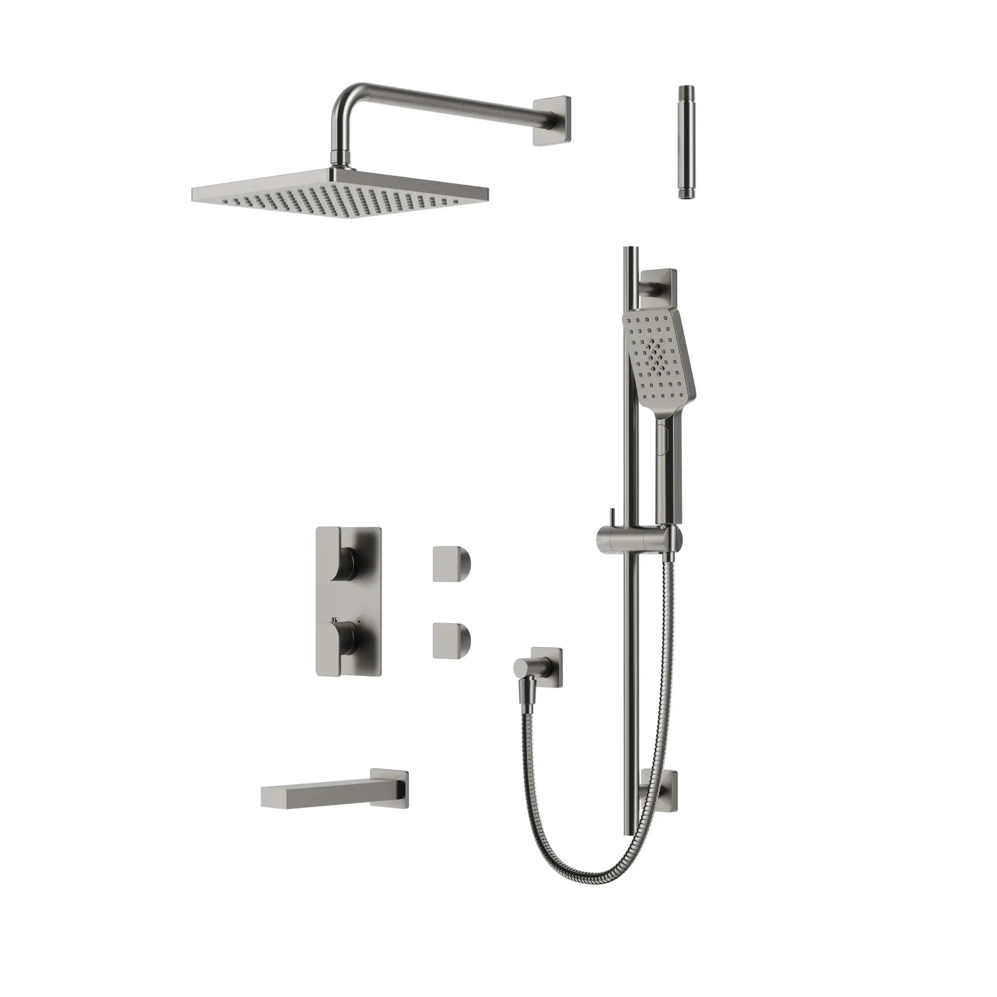 Aquabrass Thermo Shower Kit - 3-Way Shared by Aquabrass