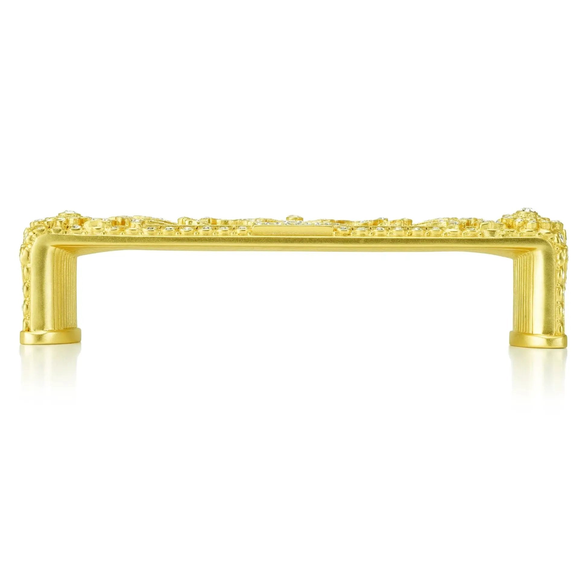 satin gold pull