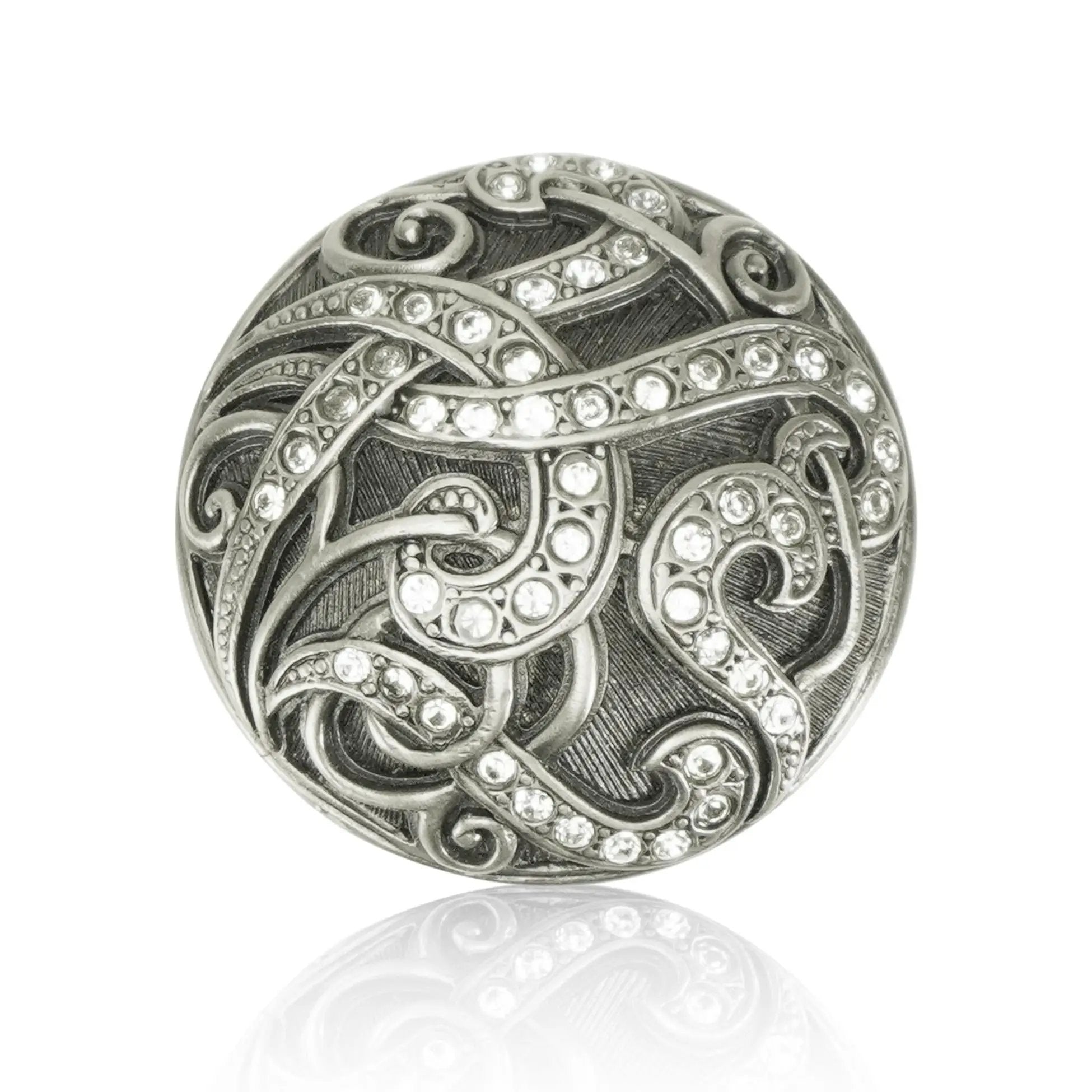 antique nickel knob