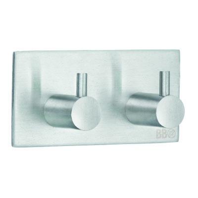 brushed stainless steel towel hook