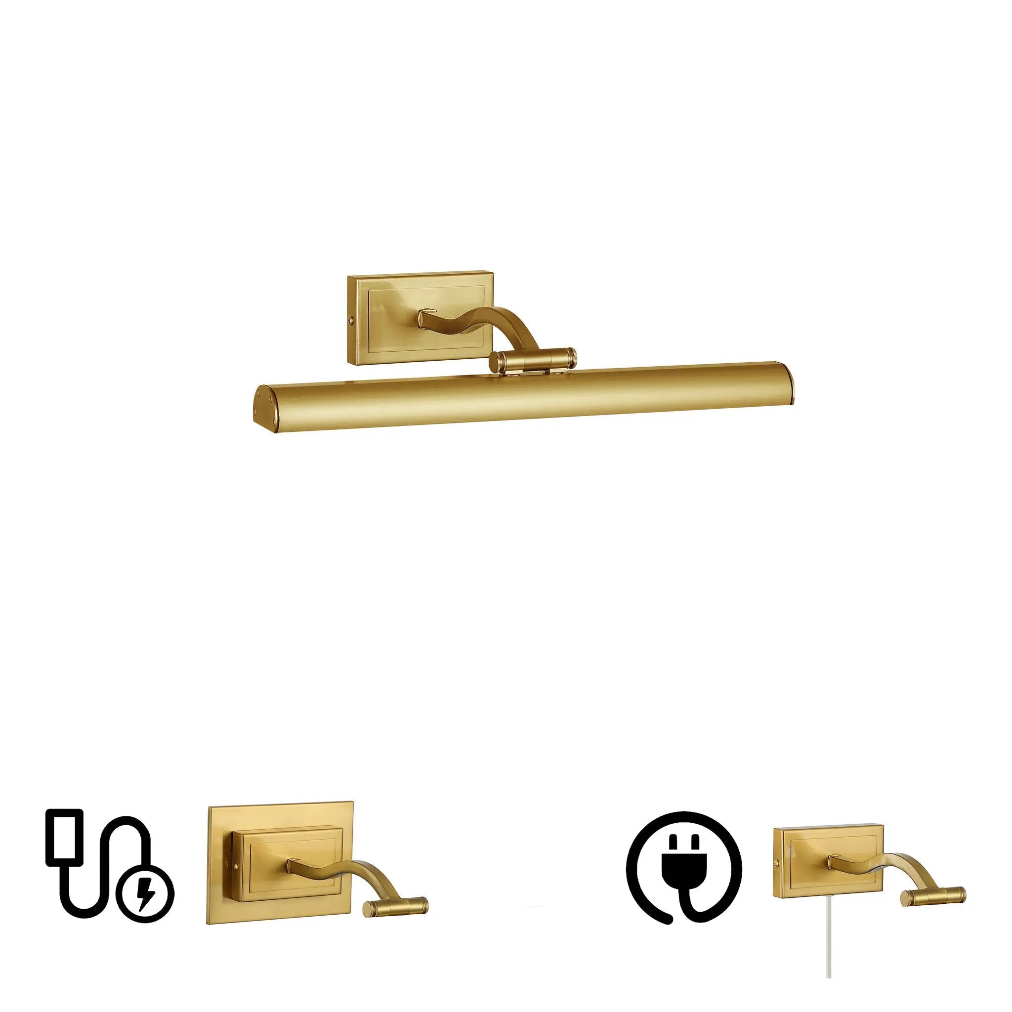 aged brass wall sconce