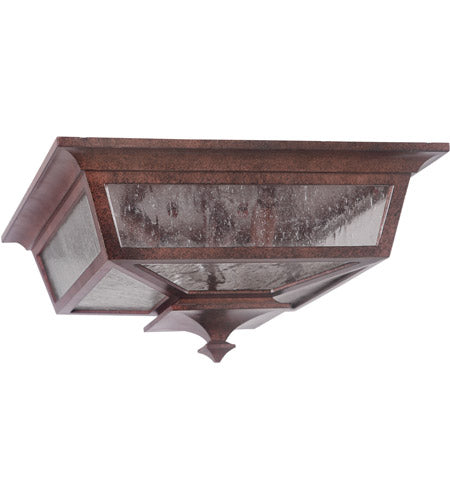 aged bronze textured ceiling mount