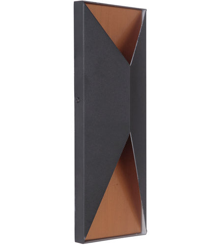 Craftmade Peak 2 Light Medium LED Outdoor Pocket Sconce by Craftmade