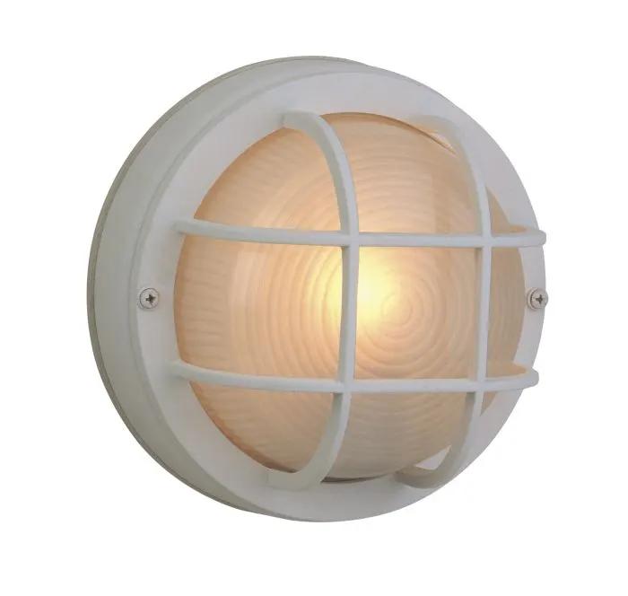Craftmade Round Bulkhead Small Flush/Wall Mount Light by Craftmade