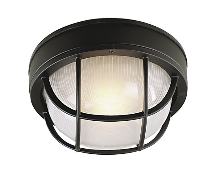 Craftmade Round Bulkhead Small Flush/Wall Mount Light by Craftmade